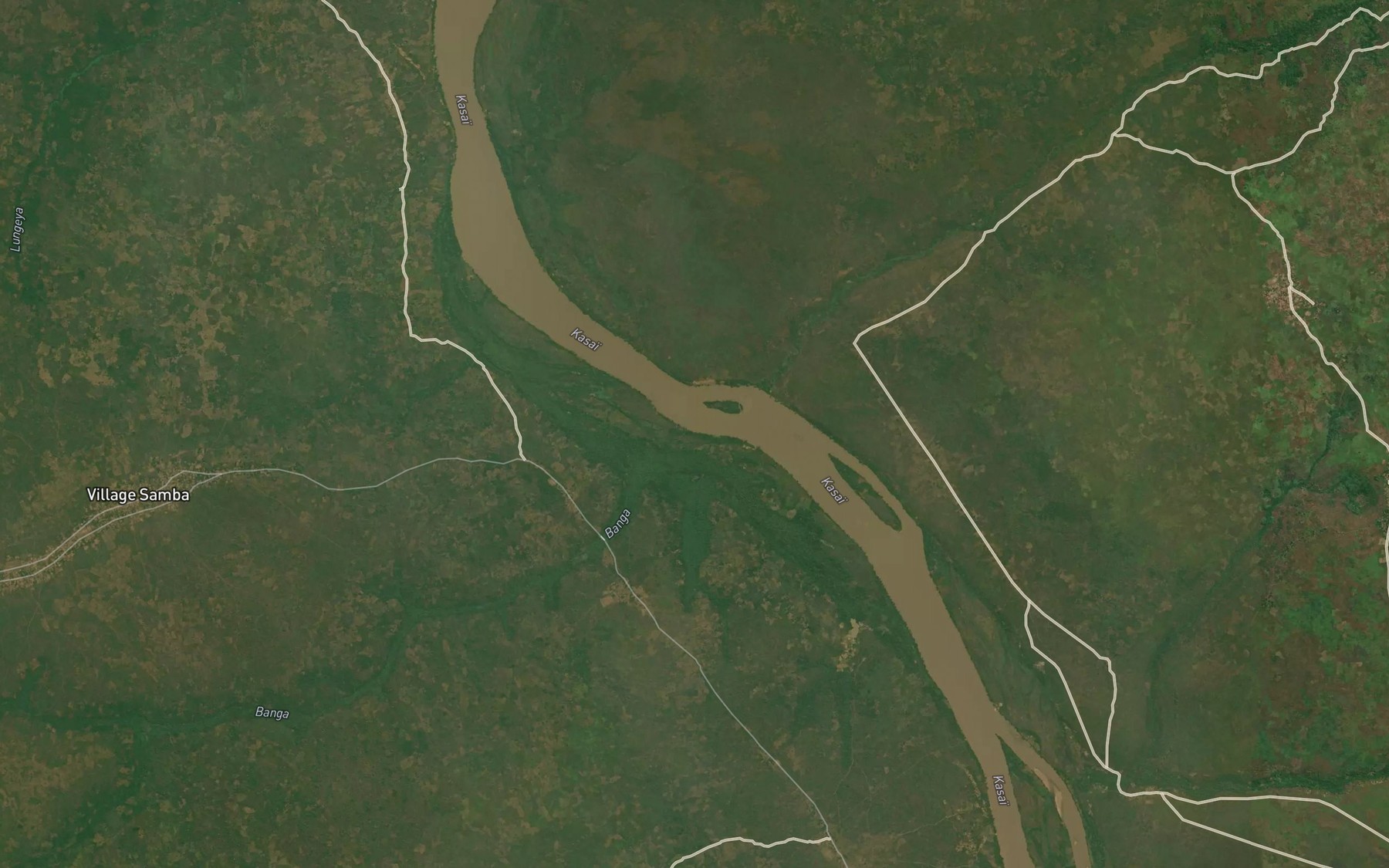 Satellite map of the Sanga