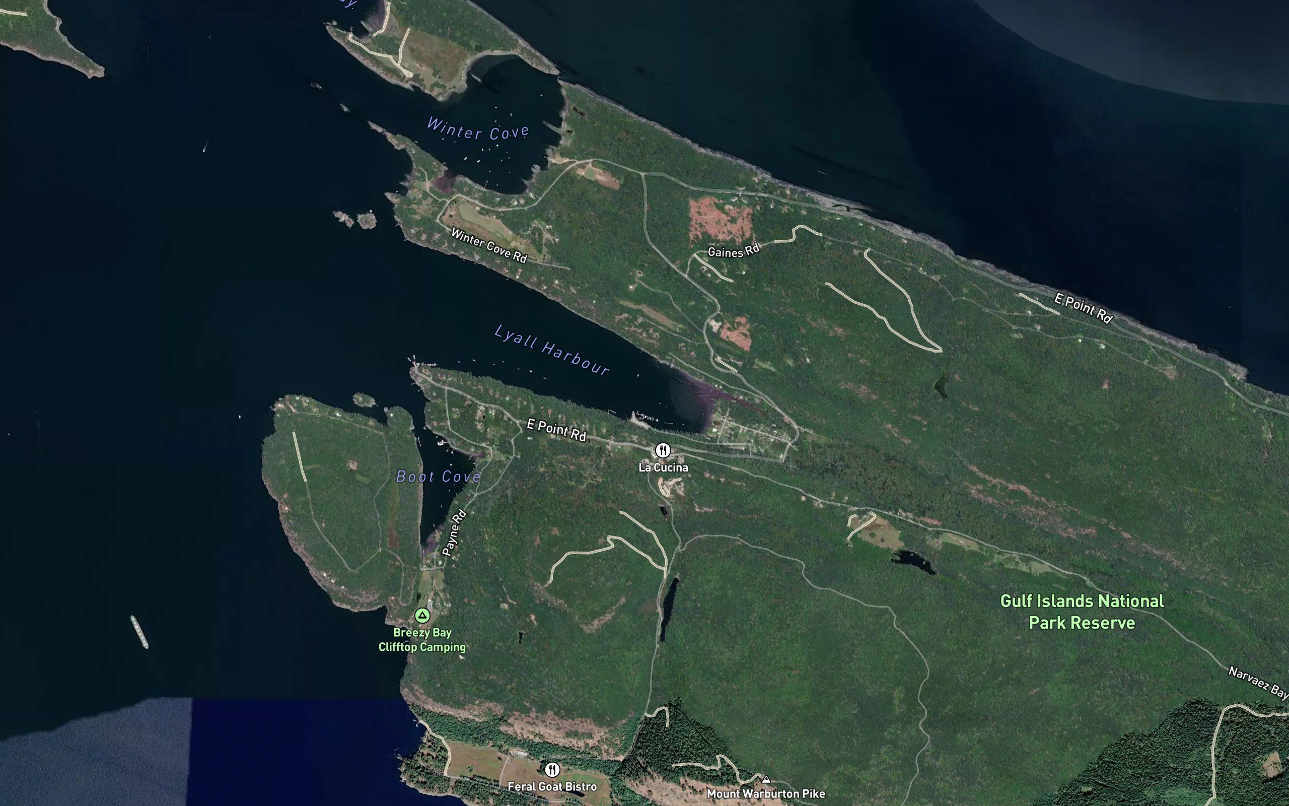 Lyall Harbour Seaplane Base