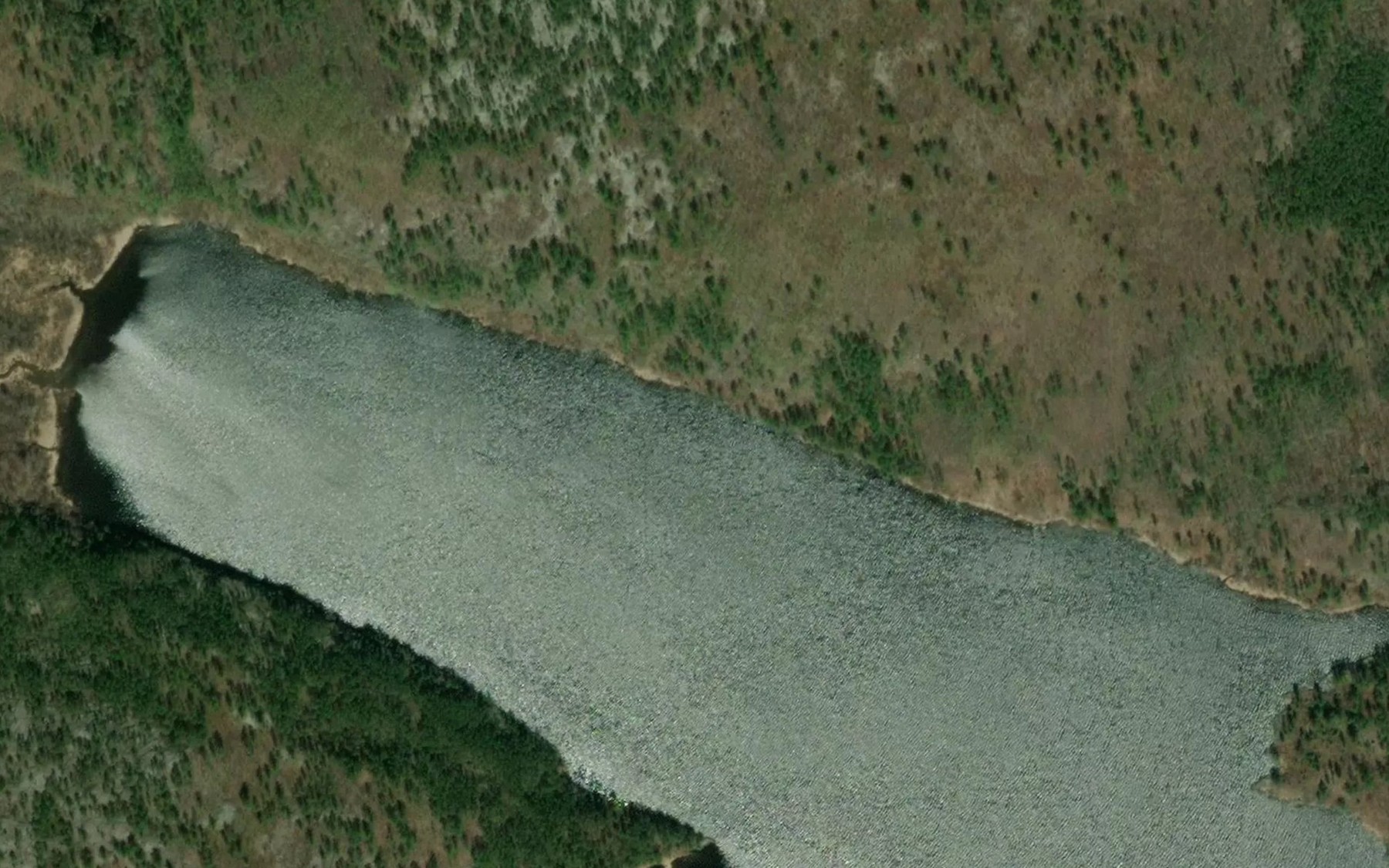 Satellite map of the Wemtikosi Bay