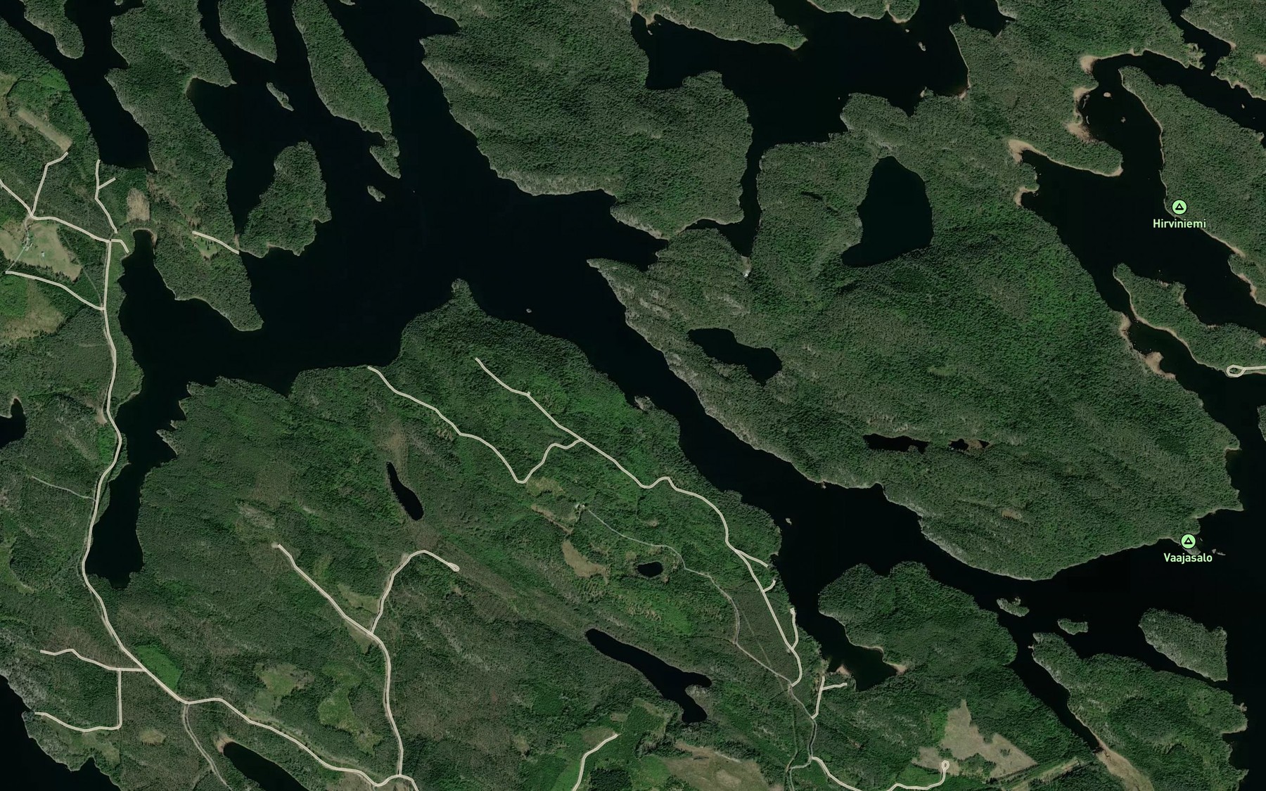 Satellite map of the Haapakaarre