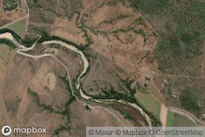 Satellite map of the Bromby Creek