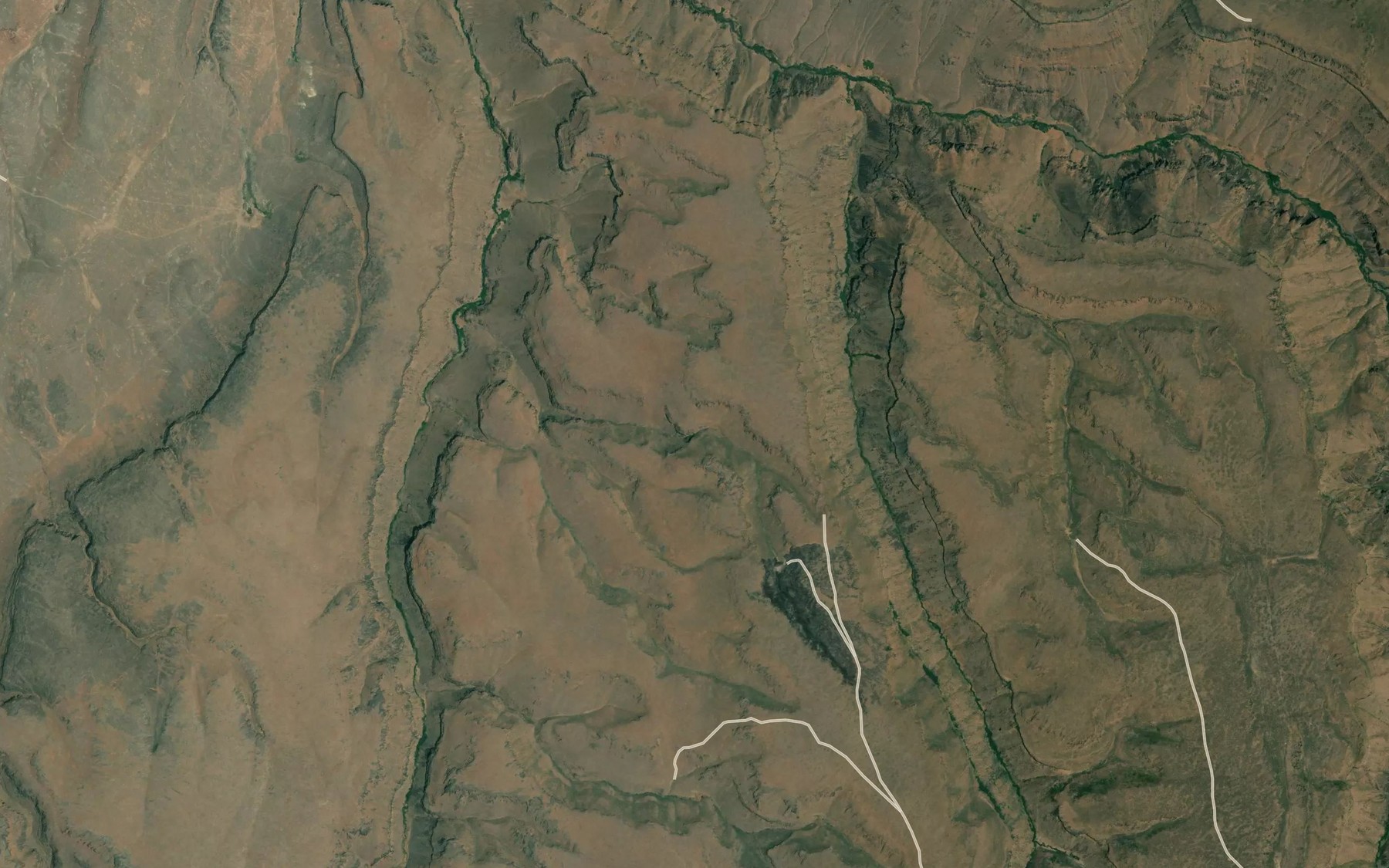 Satellite map of the Juniper Spring