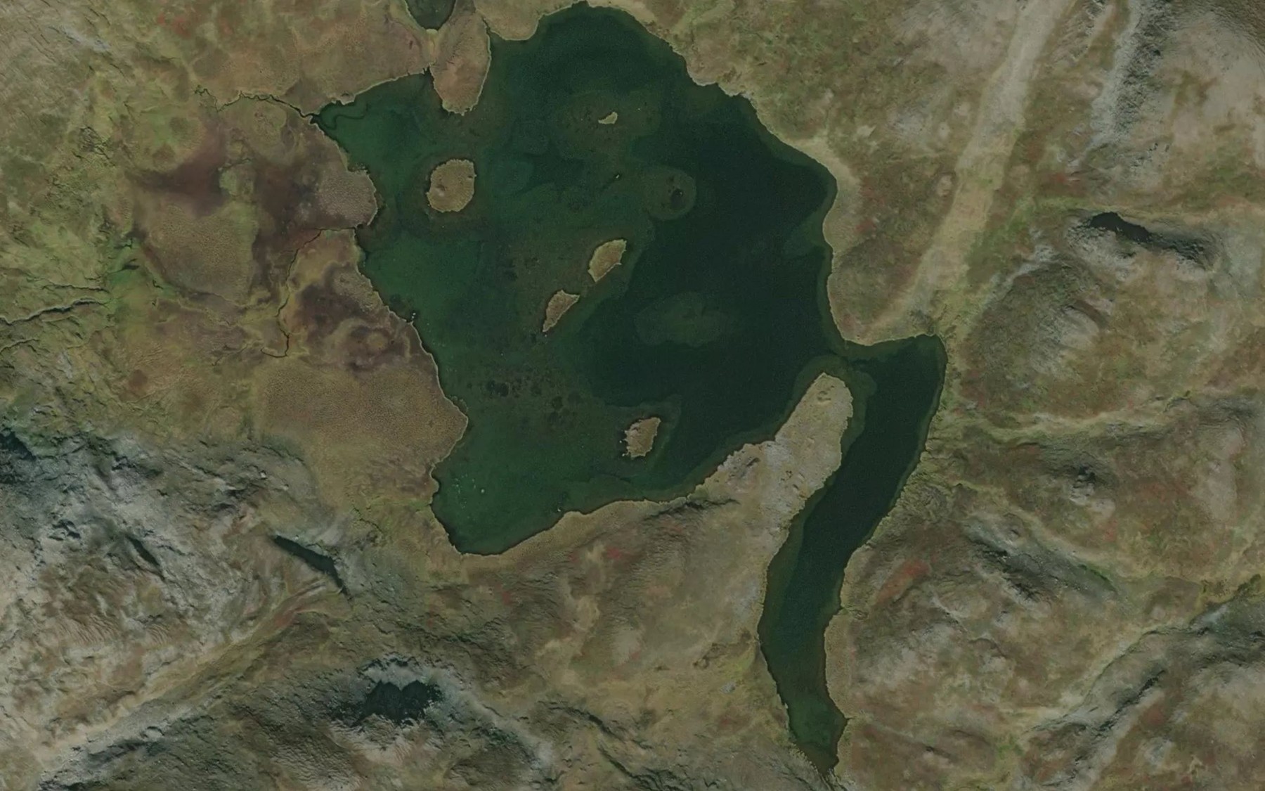 Satellite map of the Suolujavri