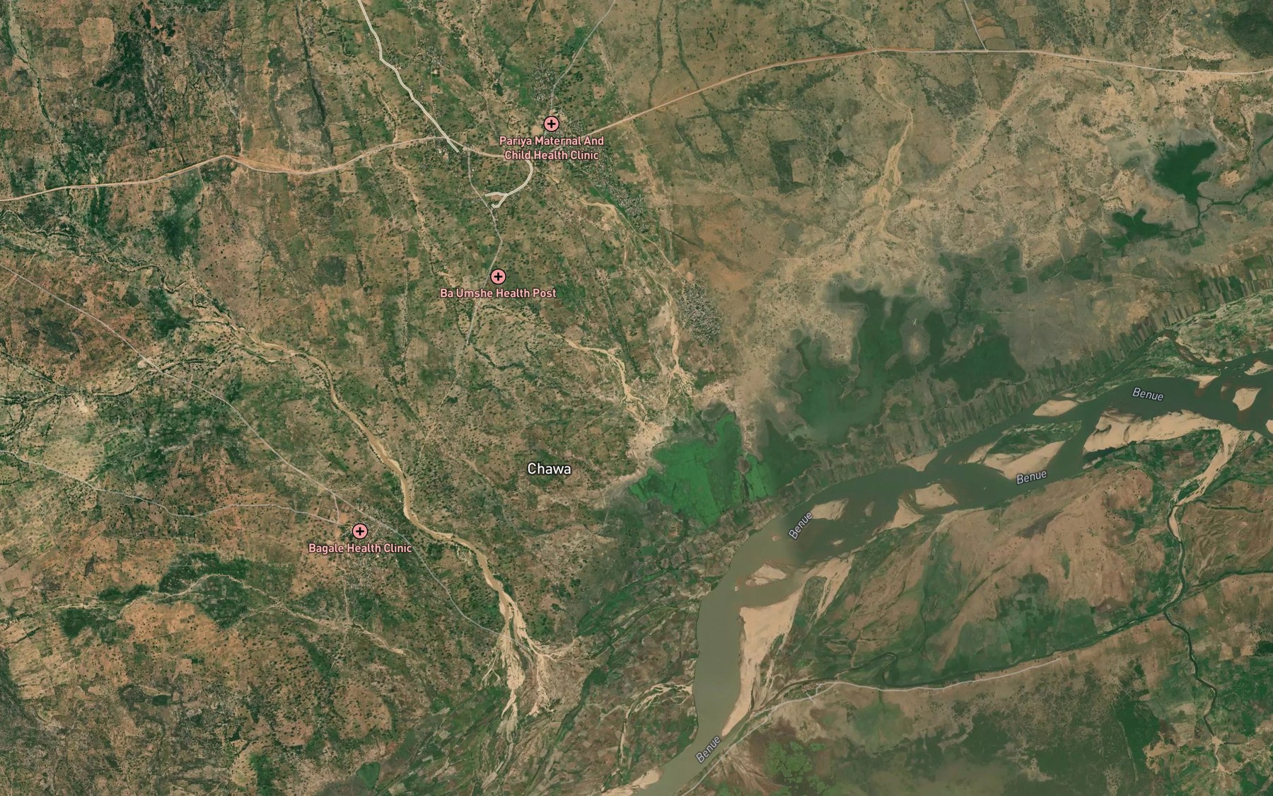 Satellite map of the Mayel Wuro Hesso