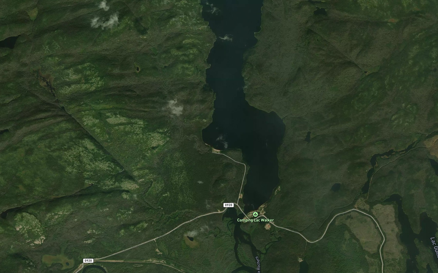 Satellite map of the Baie Tibasse