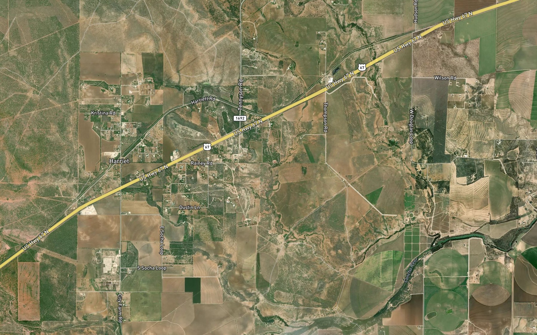 Satellite map of the Sales Branch