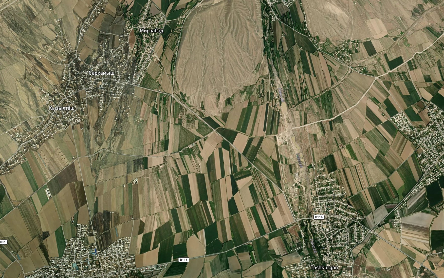 Satellite map of the Olmossoy
