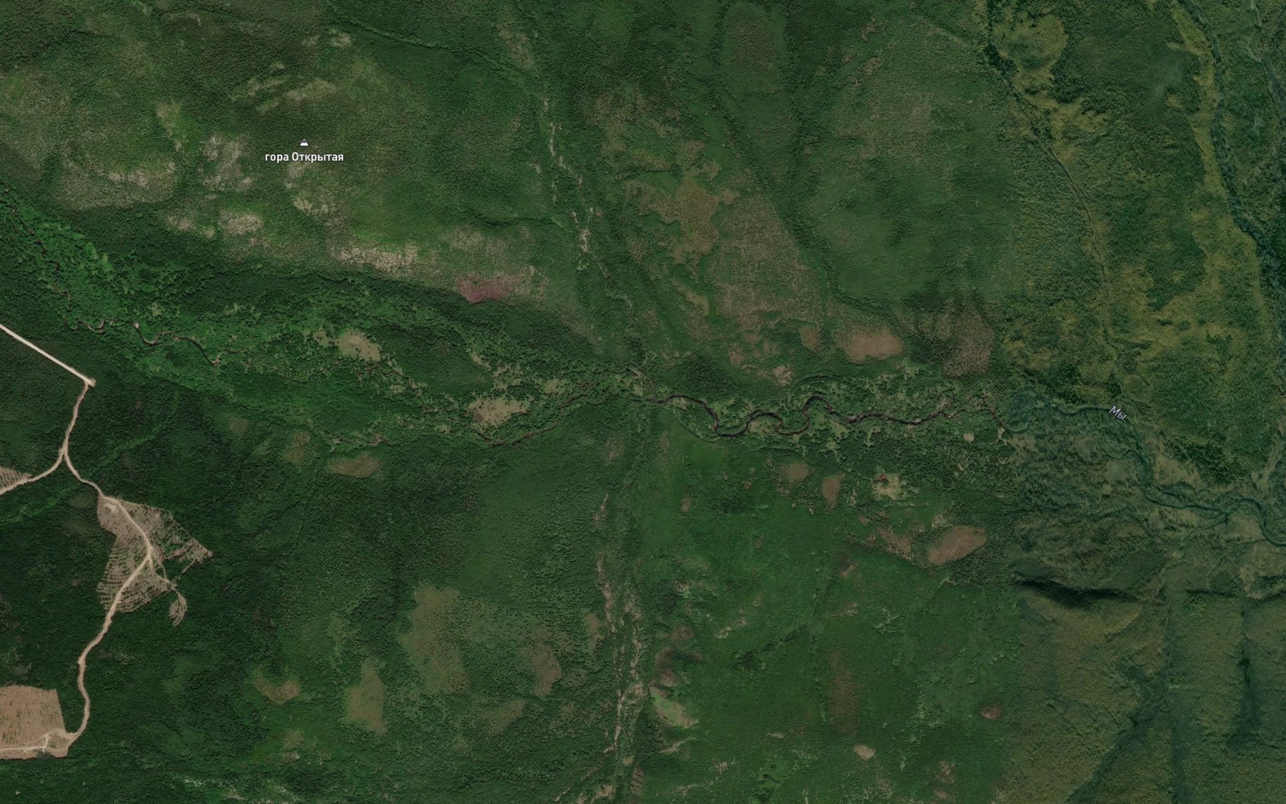 Satellite map of the Nizhniy