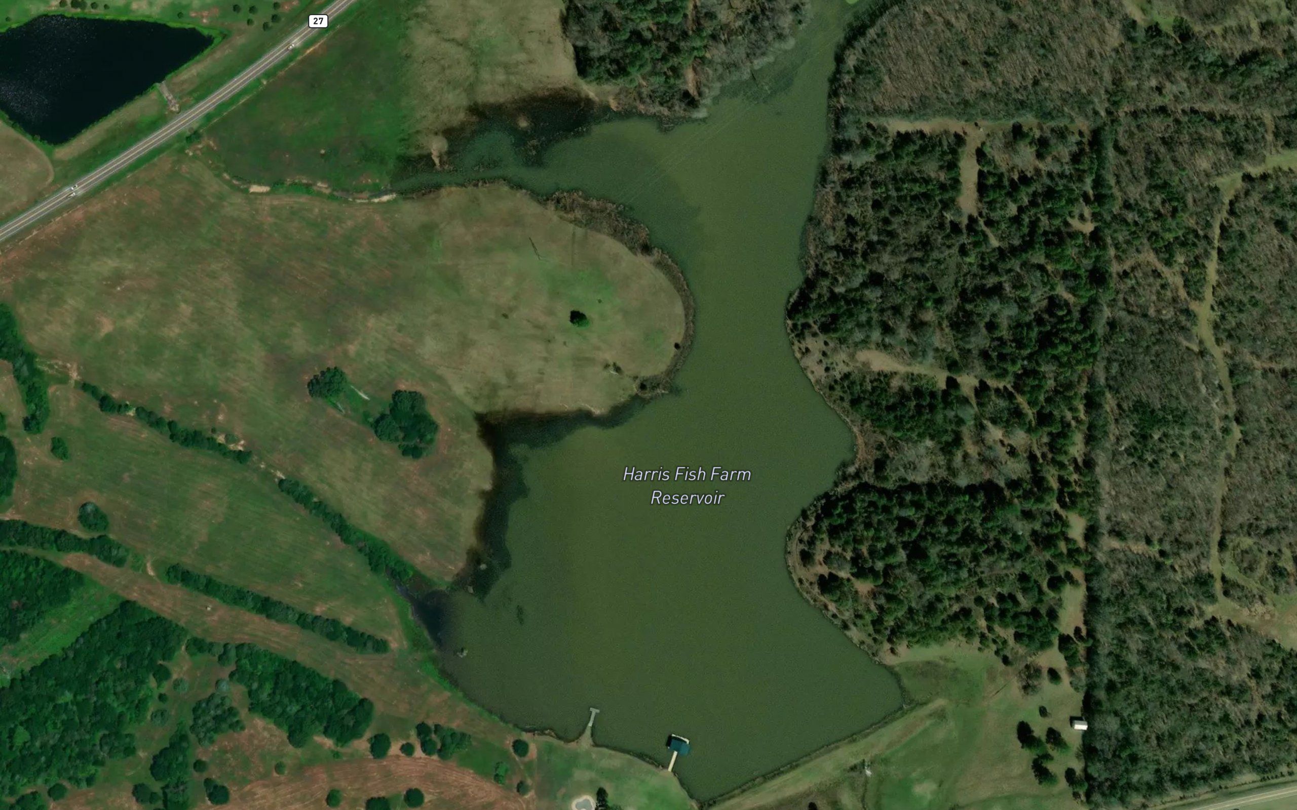 Harris Fish Farm Reservoir