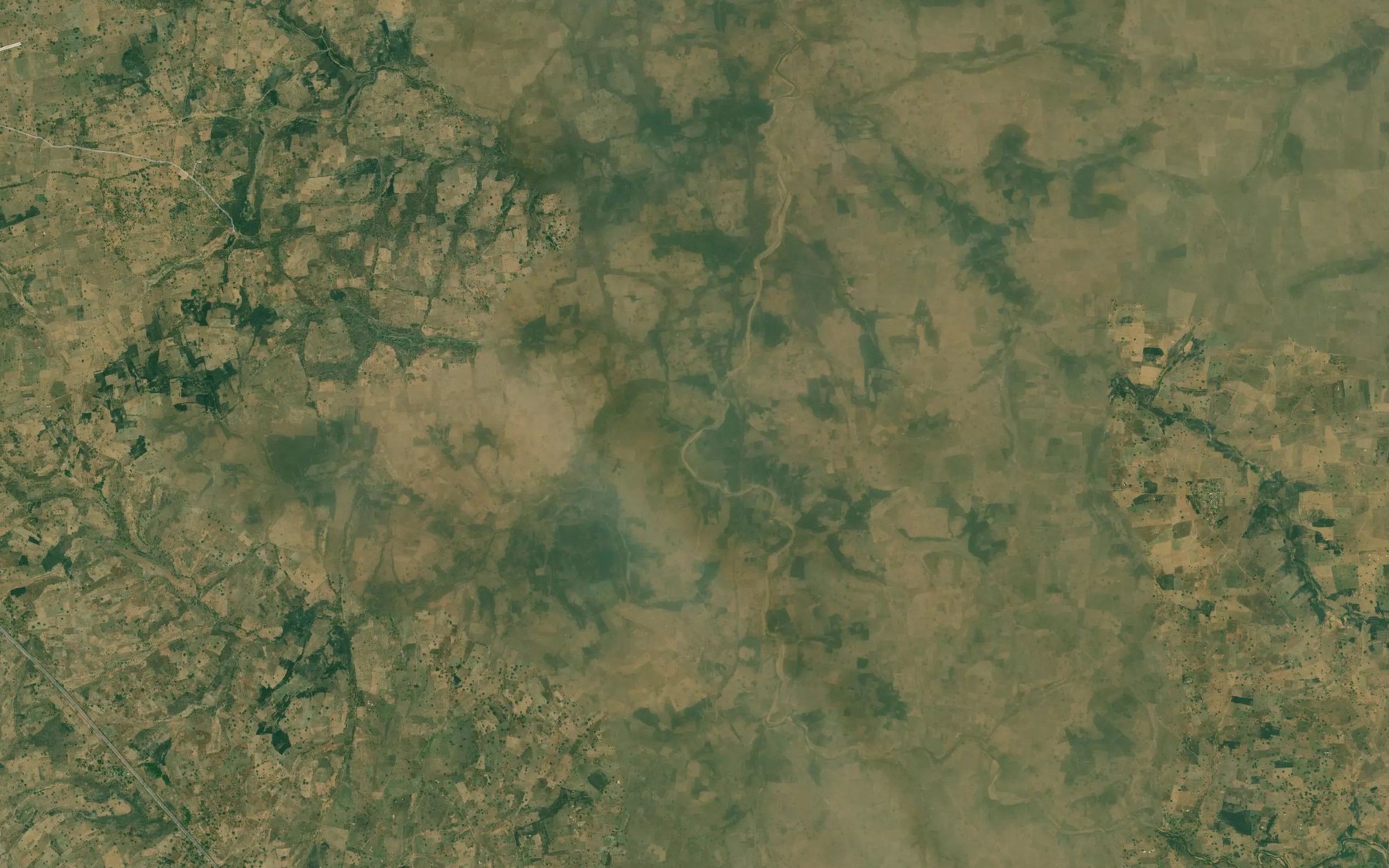 Satellite map of the River Kujal