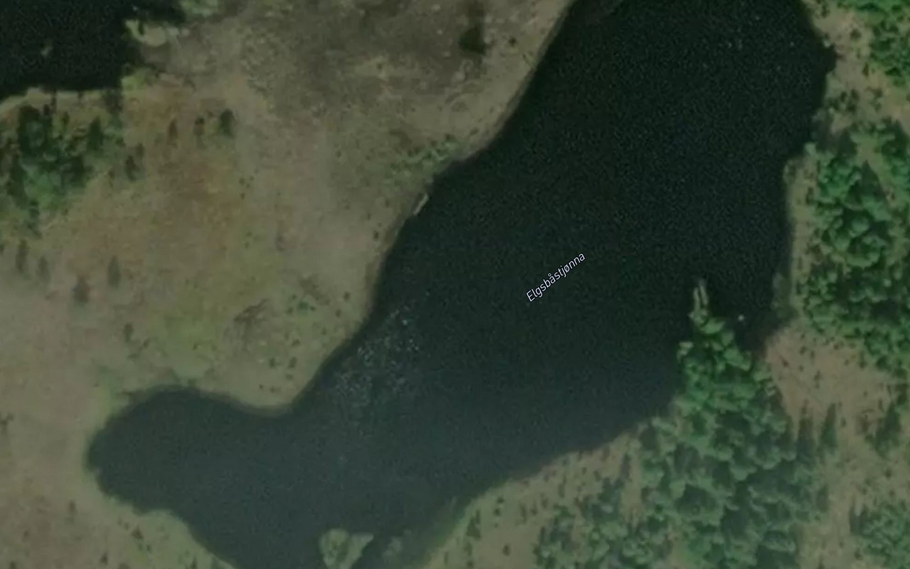 Satellite map of the Elgsbastjorna