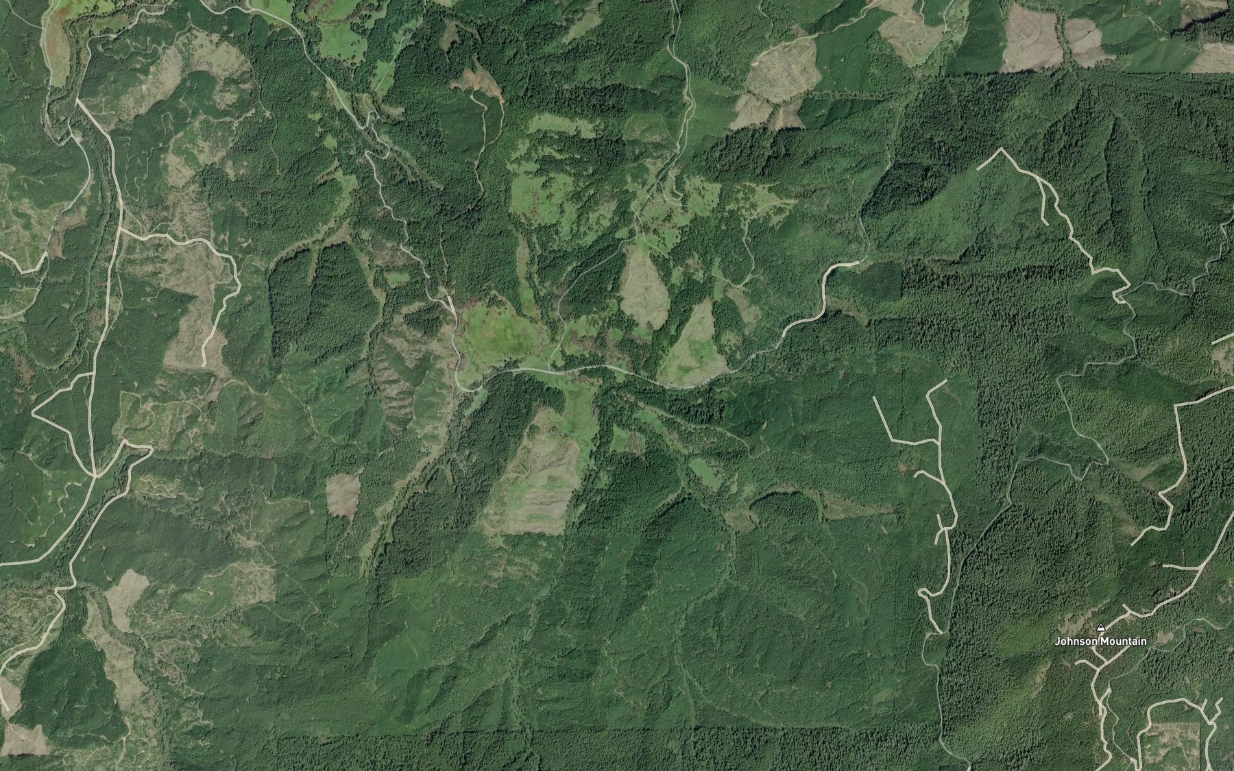 Satellite map of the Tim Creek