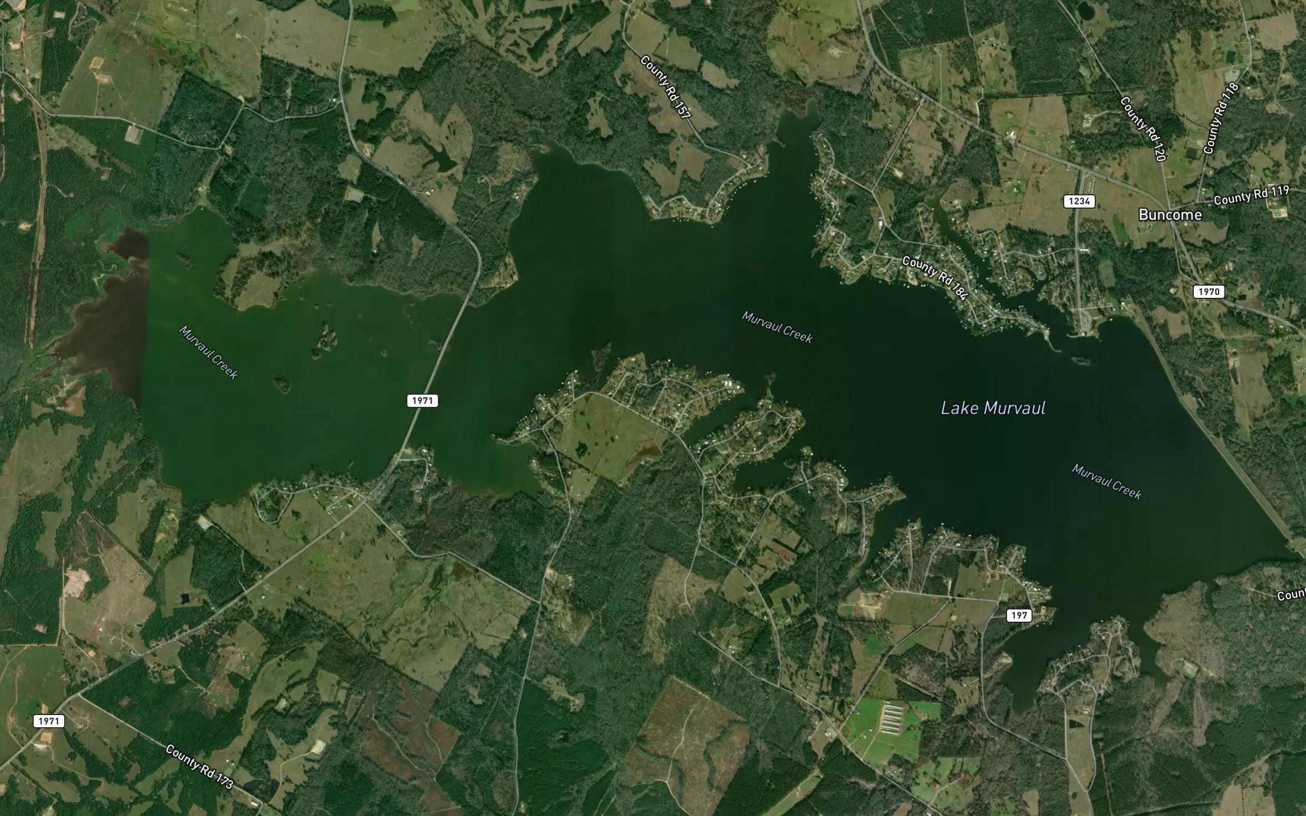 Murvaul Bayou Reservoir