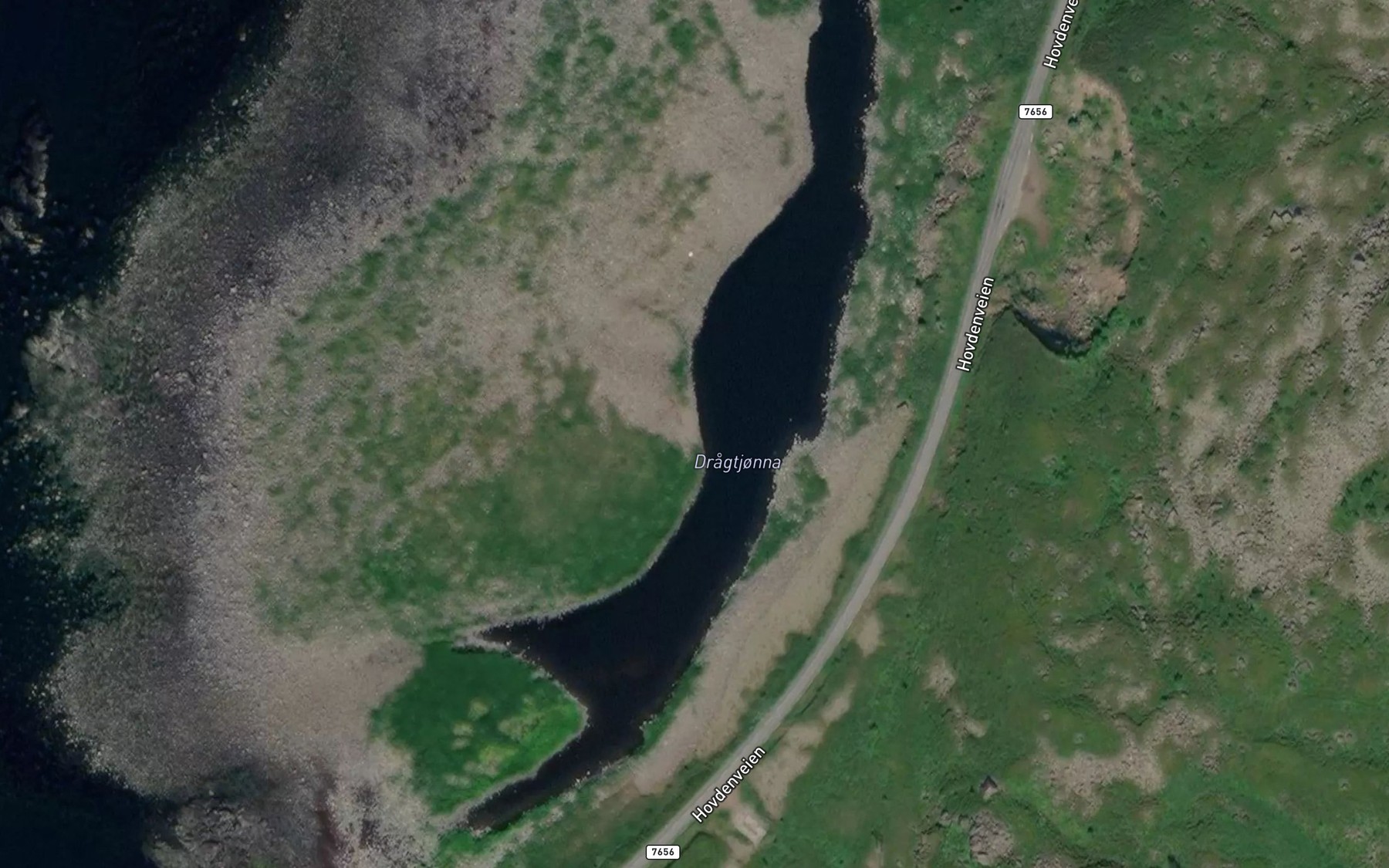 Satellite map of the Dragtjonna