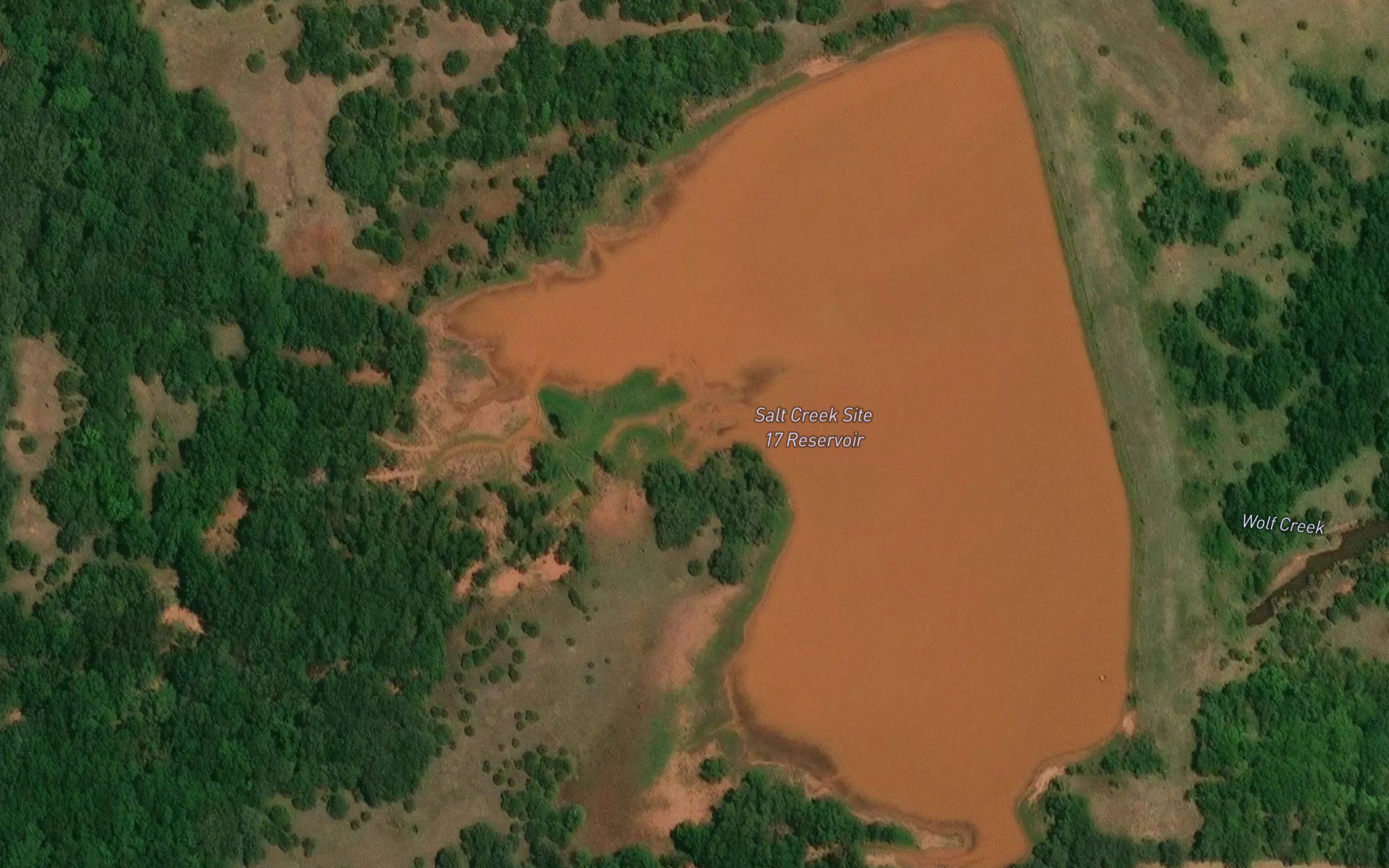Salt Creek Site 17 Reservoir