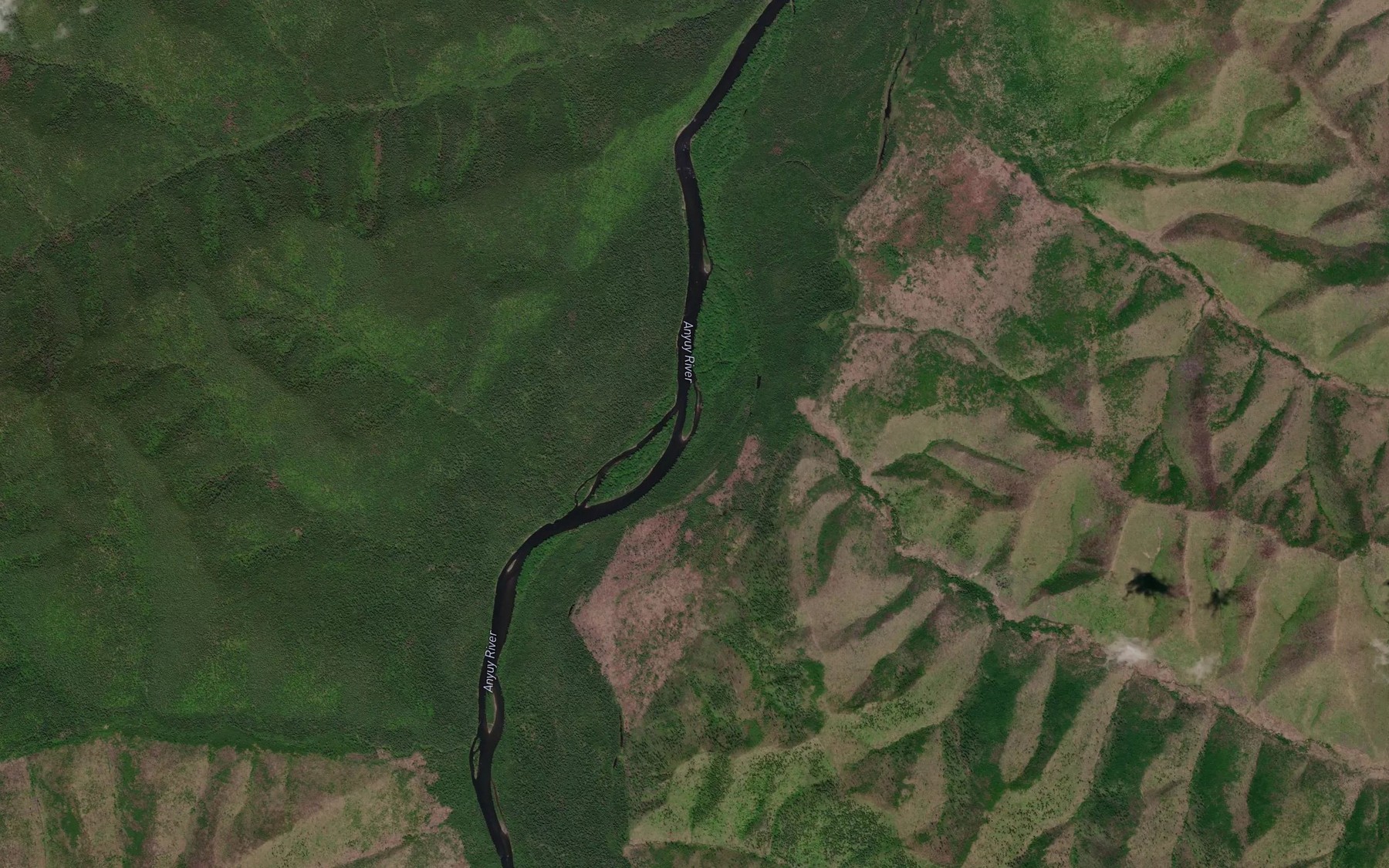 Satellite map of the Cheremshovyy