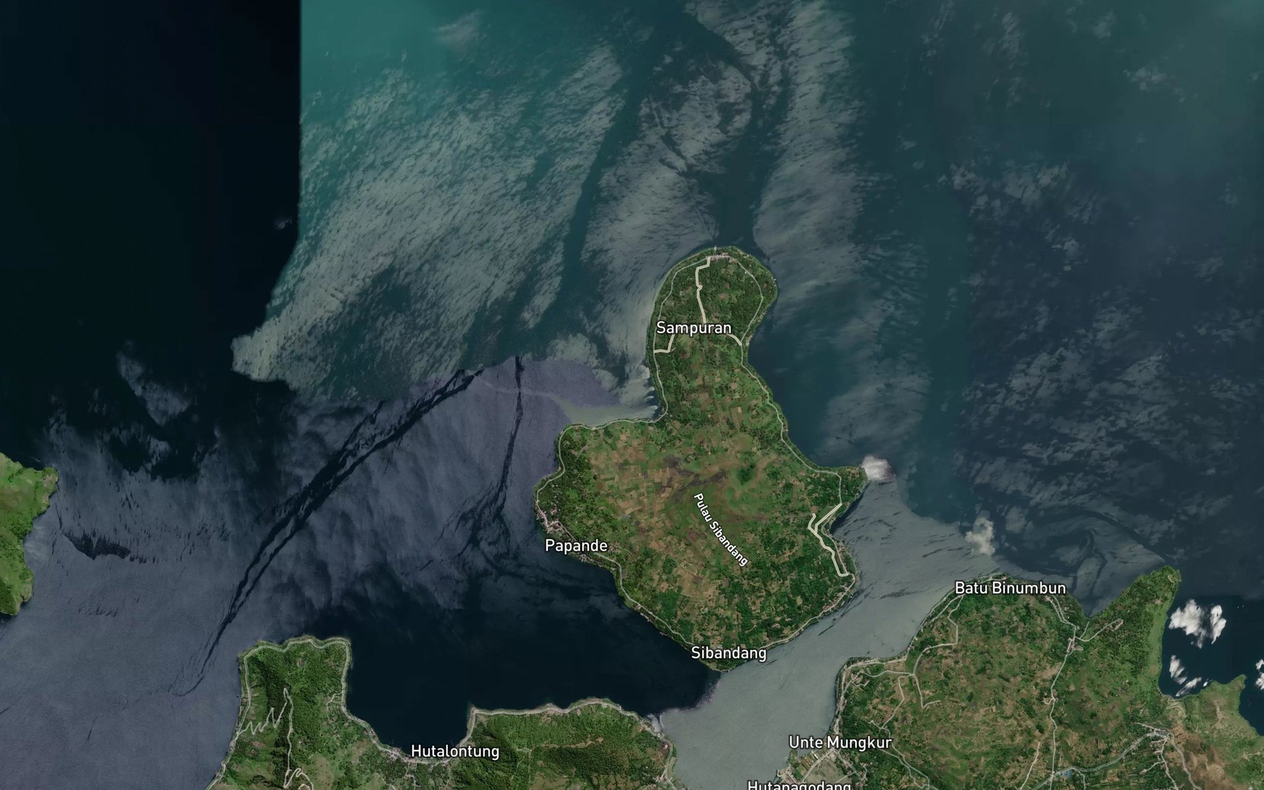 Satellite map of the Holbung Nambunga