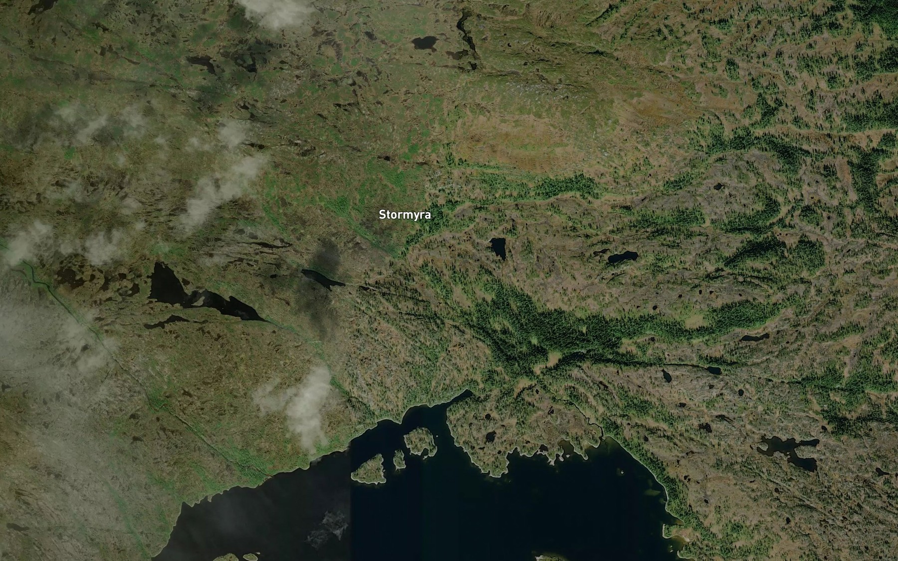 Satellite map of the Navlusbekken