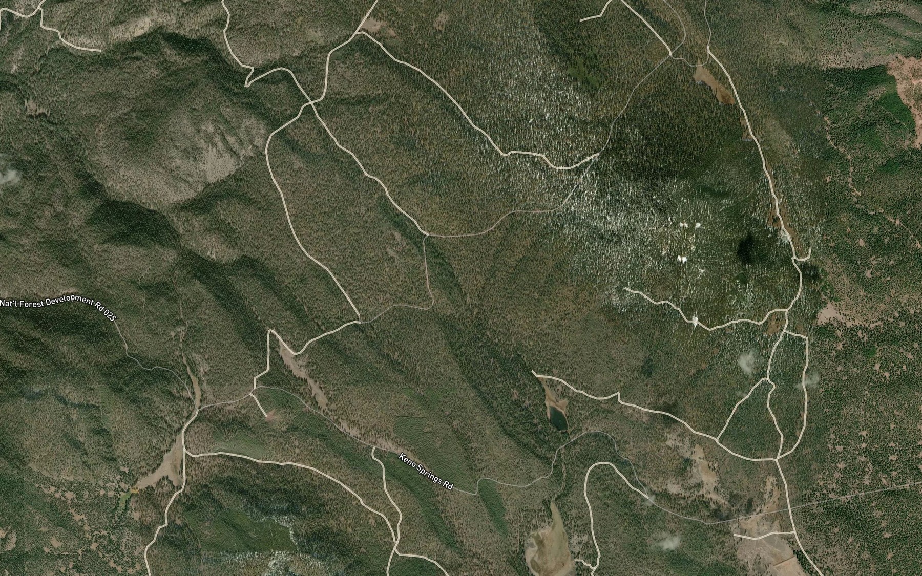 Satellite map of the Upper Manhattan Spring