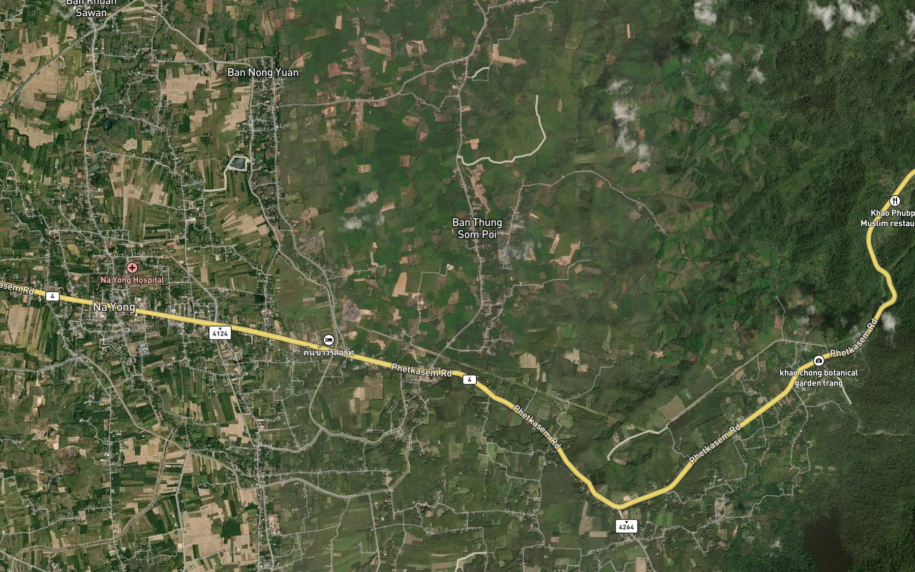 Satellite map of the Huai La Mo