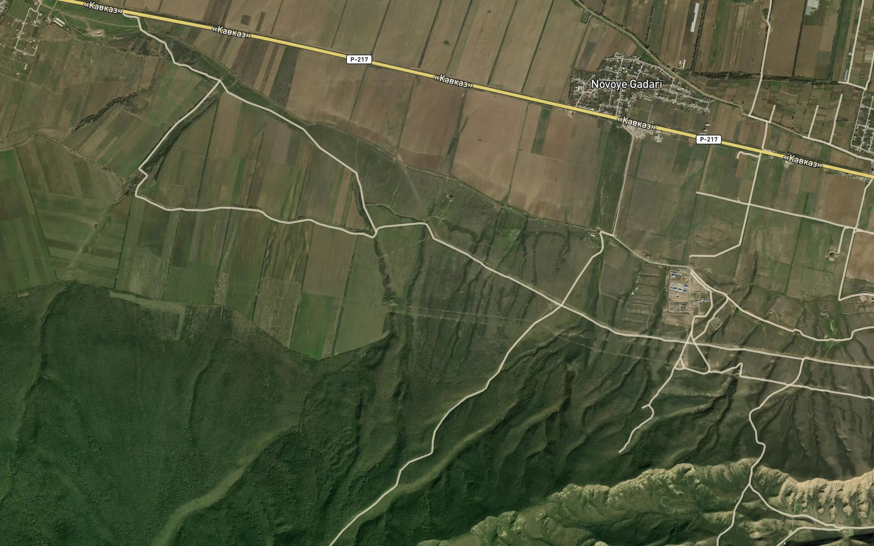 Satellite map of the Balka Yashitkynkol