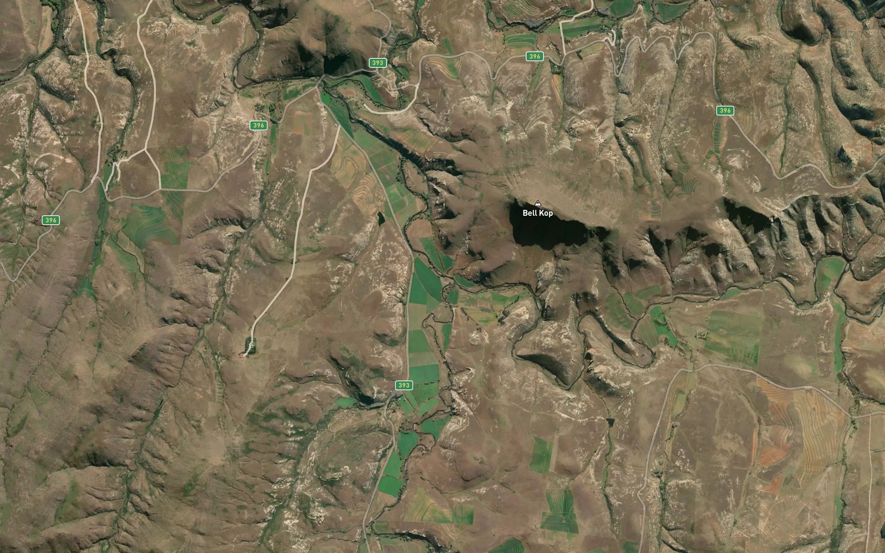 Satellite map of the Sterkspruit