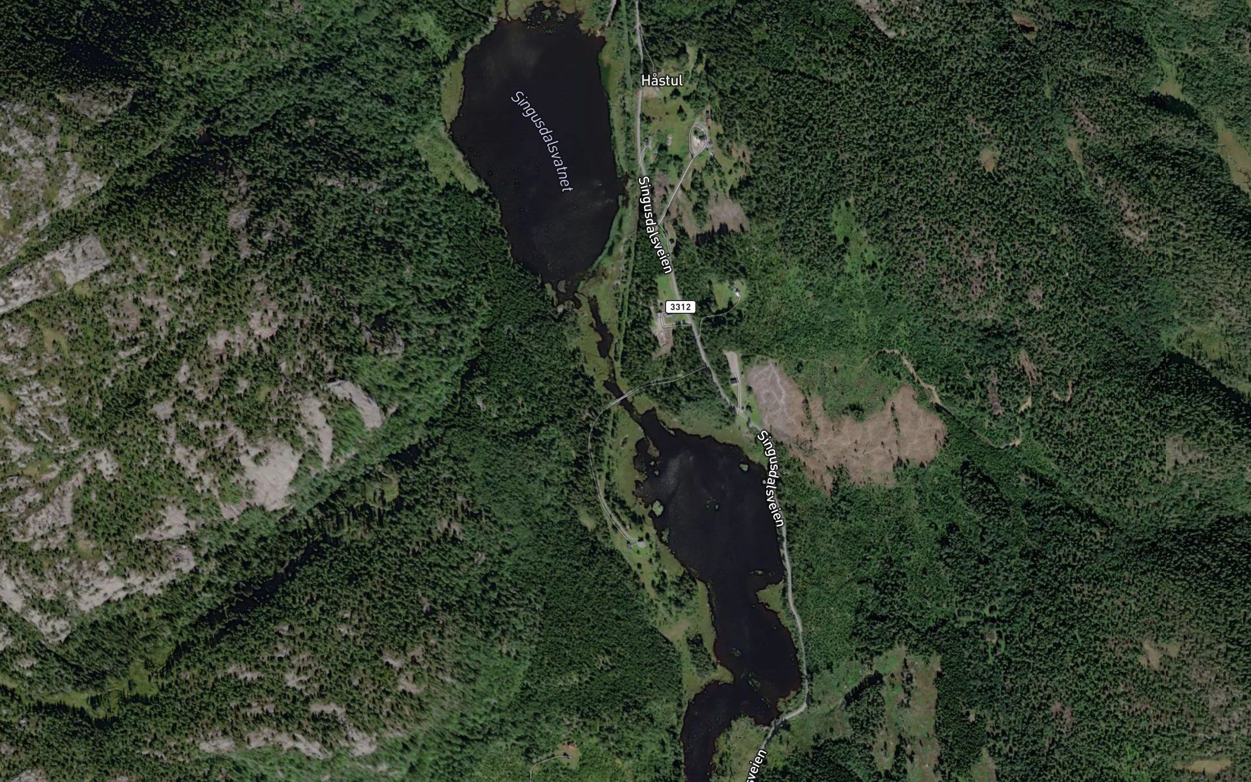 Ovre Singusdalsvatnet
