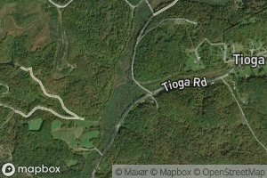 Satellite map of the Walnut Fork