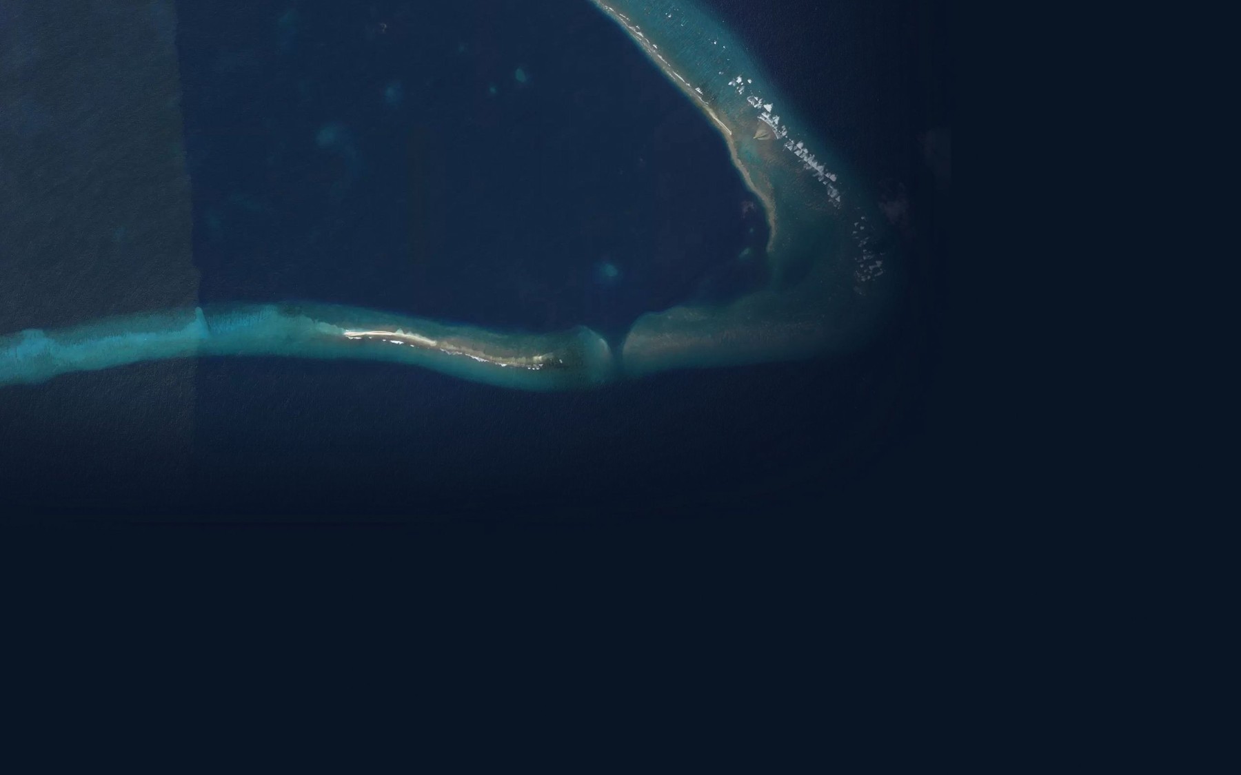 Satellite map of the La Paloma Channel