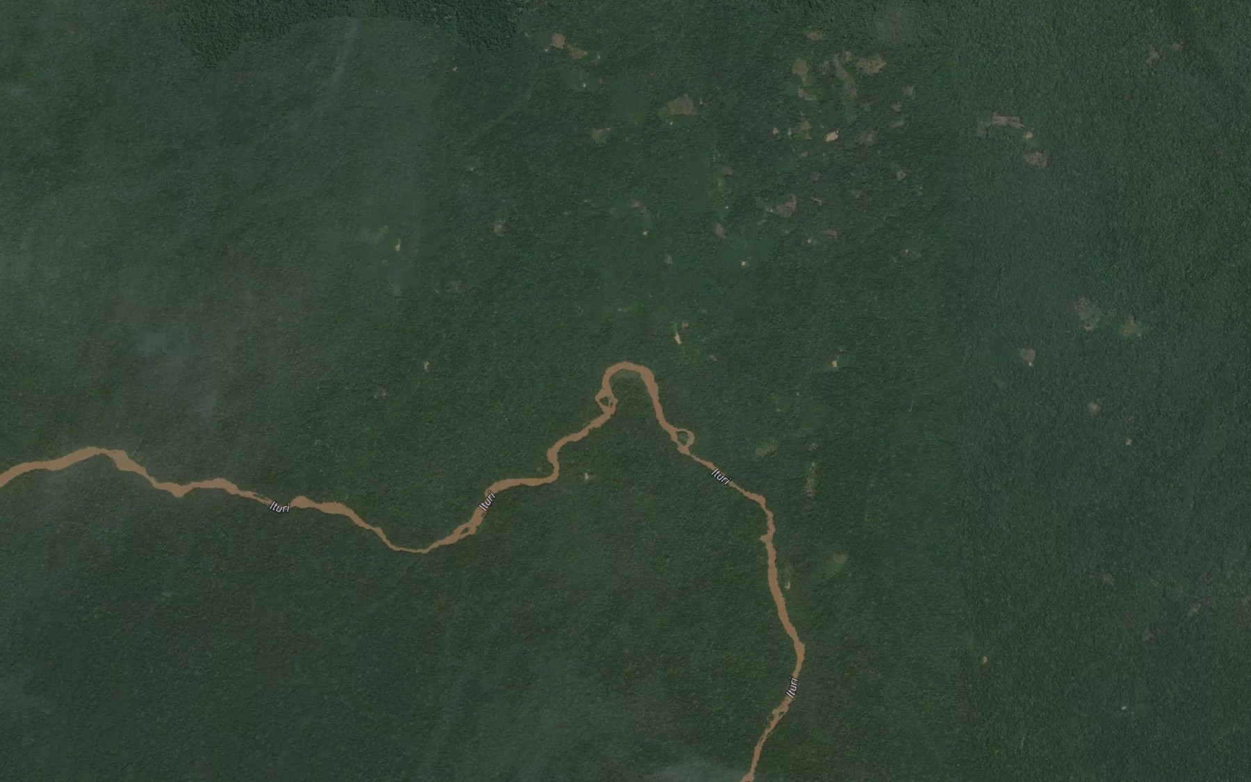 Satellite map of the Waya Waya