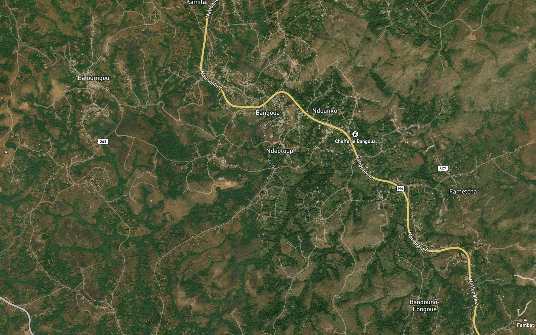 Satellite map of the Nomkoe