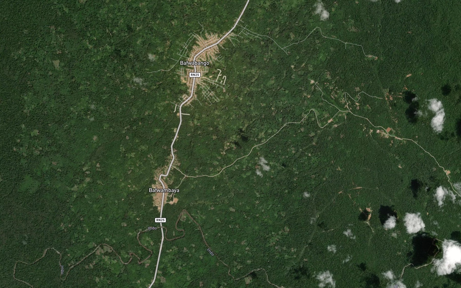 Satellite map of the Alibobi