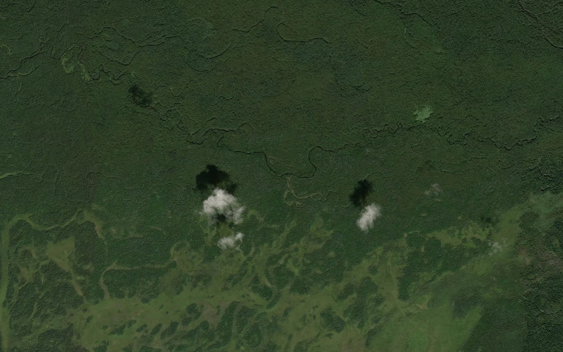 Satellite map of the Moadi