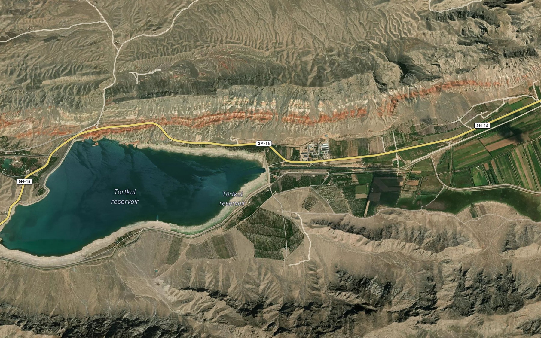Satellite map of the Magistral'nyy Kanal