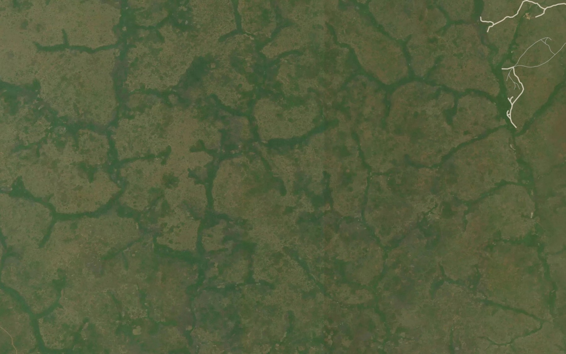 Satellite map of the Ndozo