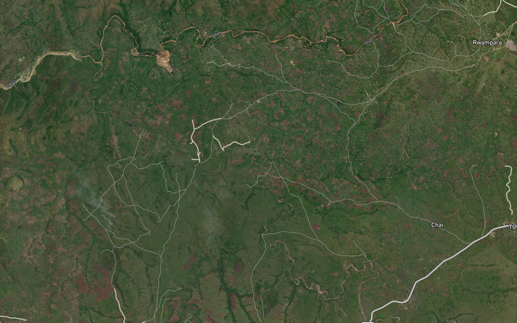 Satellite map of the Hoho