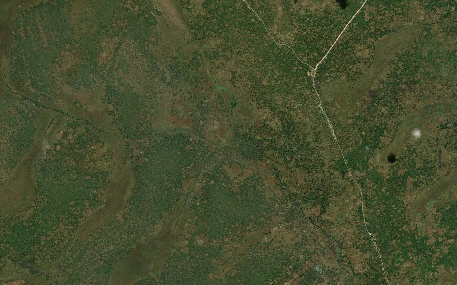 Satellite map of the Kambolo