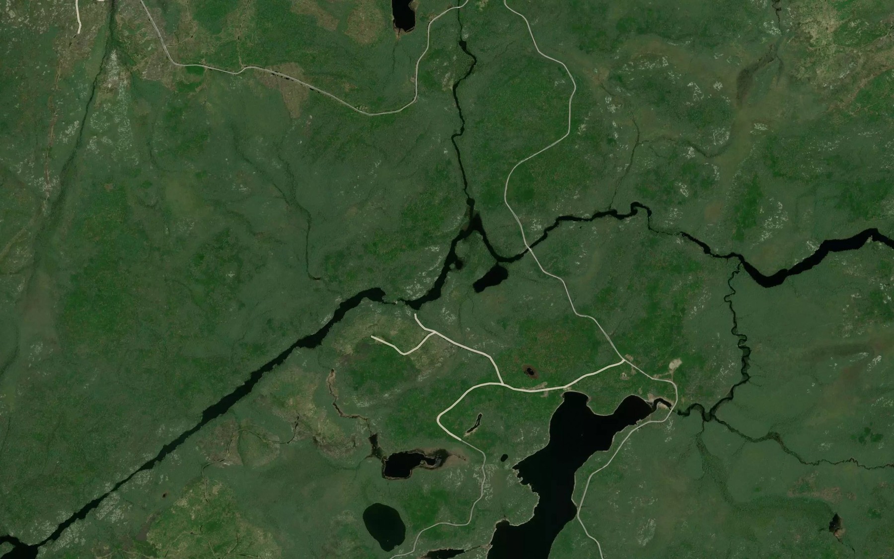 Satellite map of the Robinson River