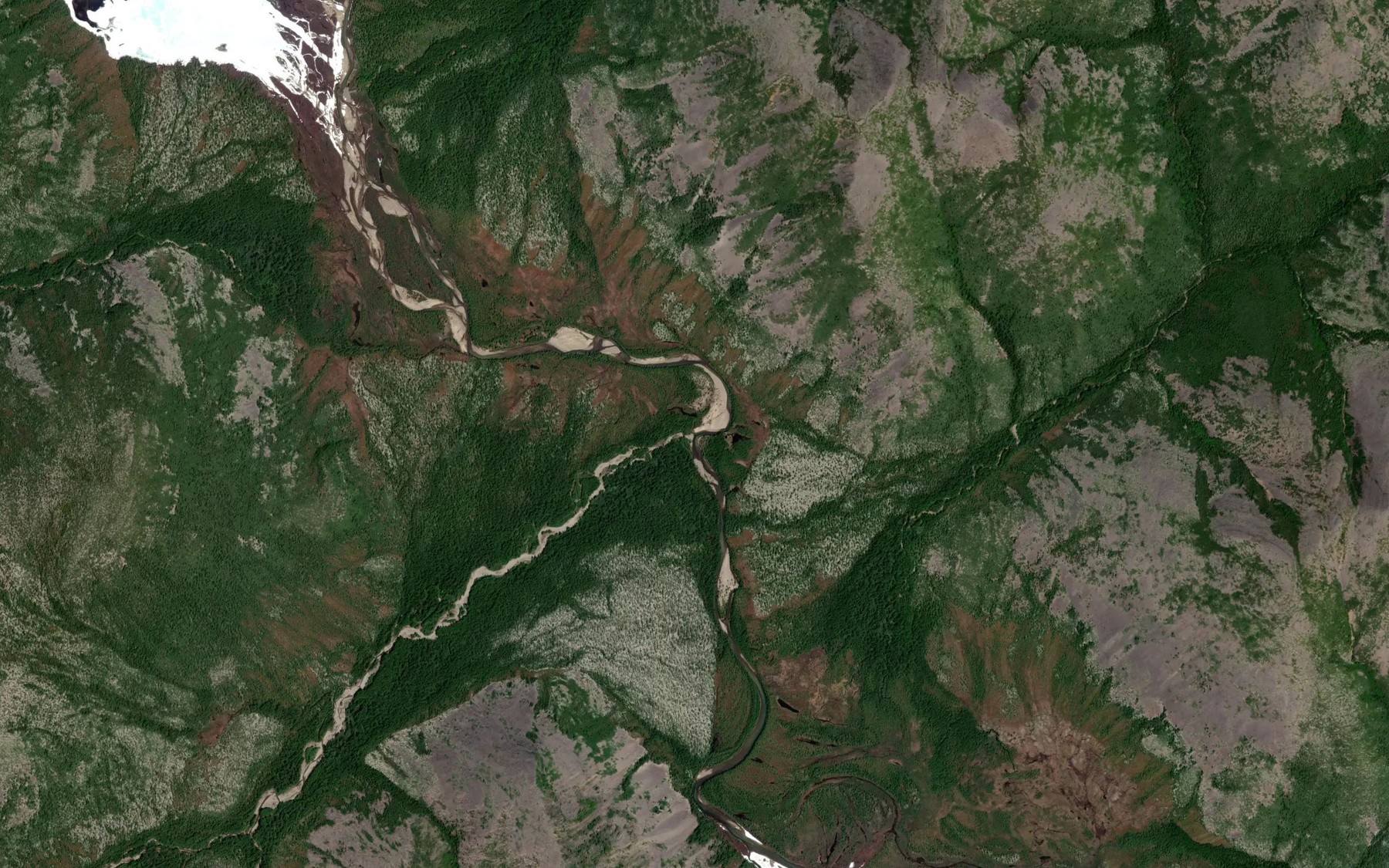 Satellite map of the Orletskiy