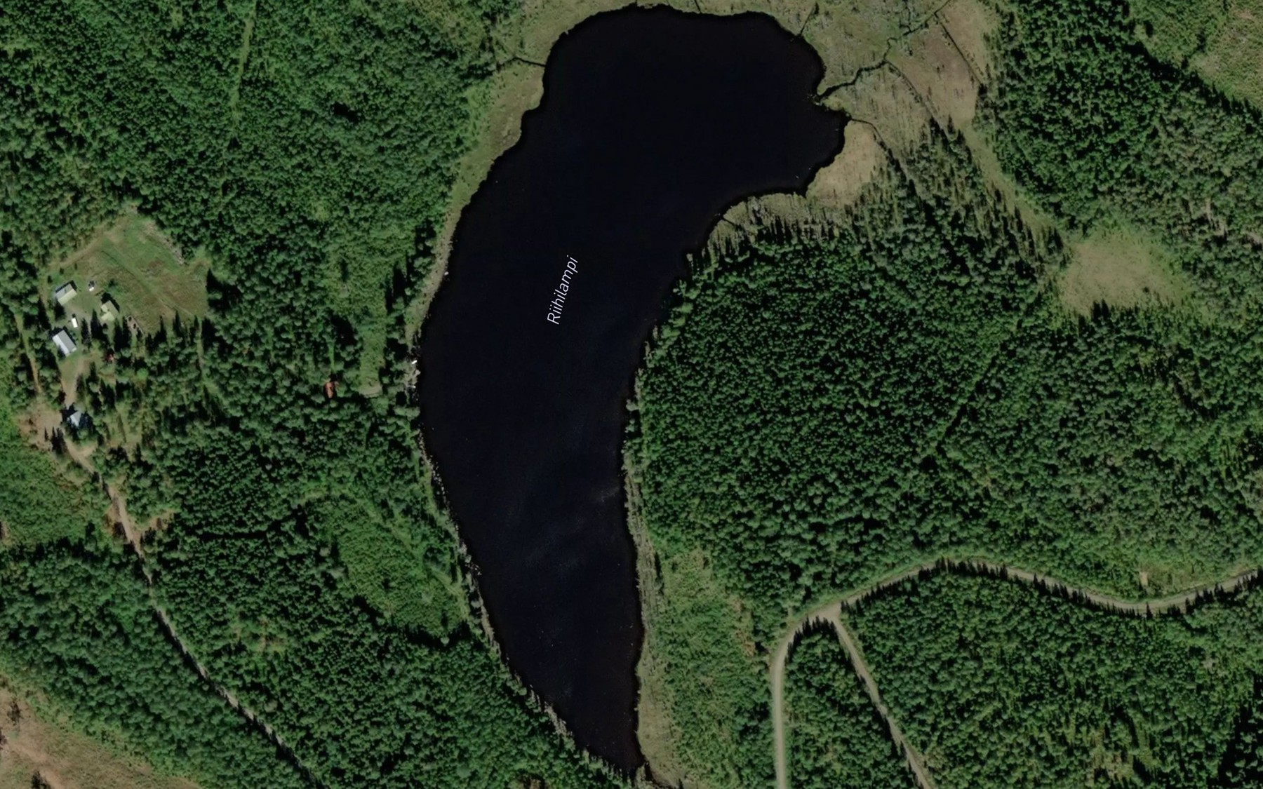 Satellite map of the Riihilampi