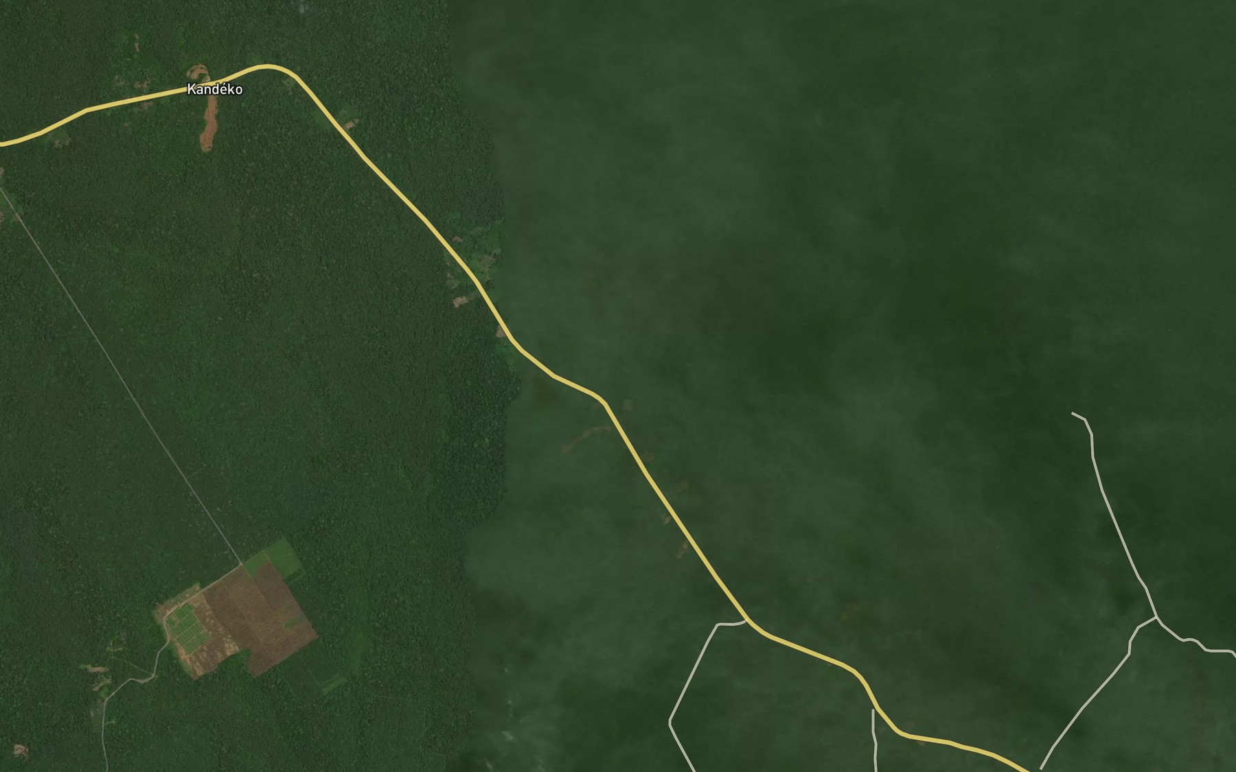 Satellite map of the Mabesse II