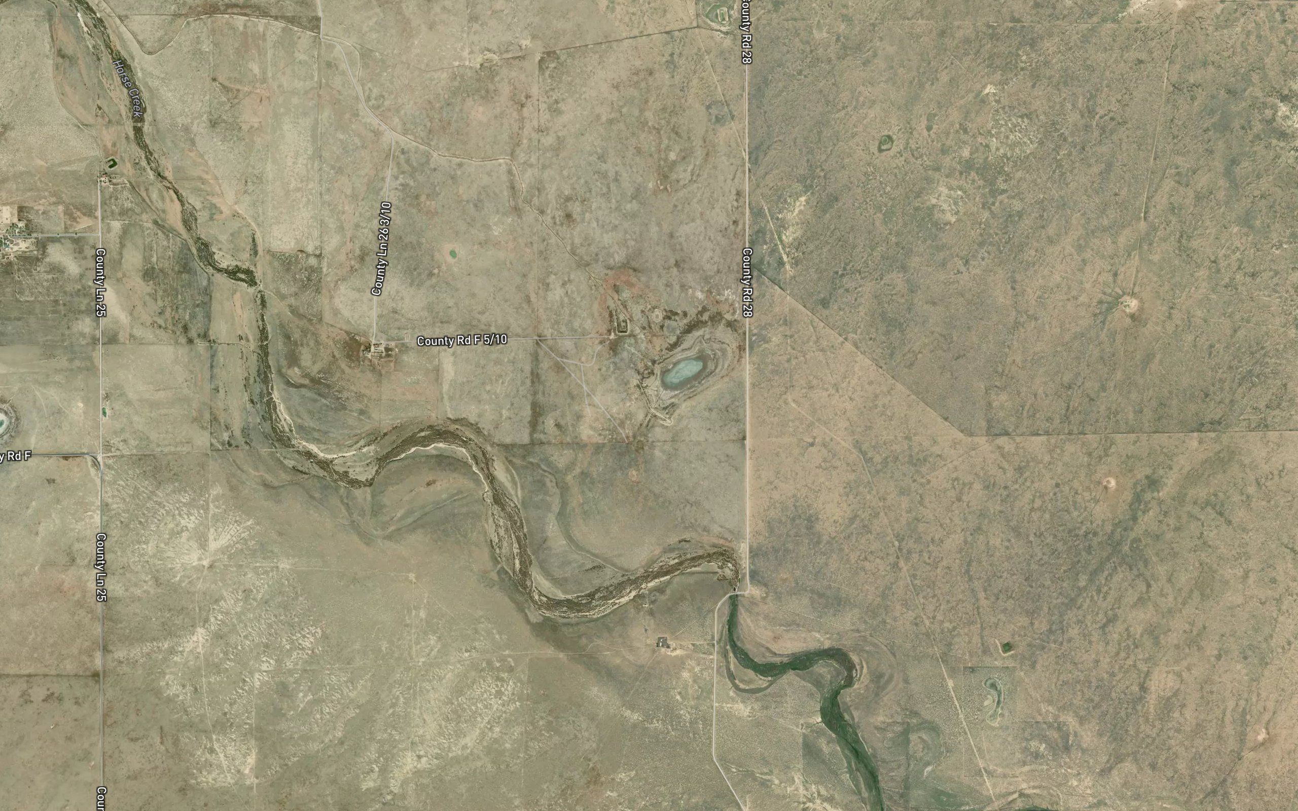 Horse Creek and Black Draw Reservoir