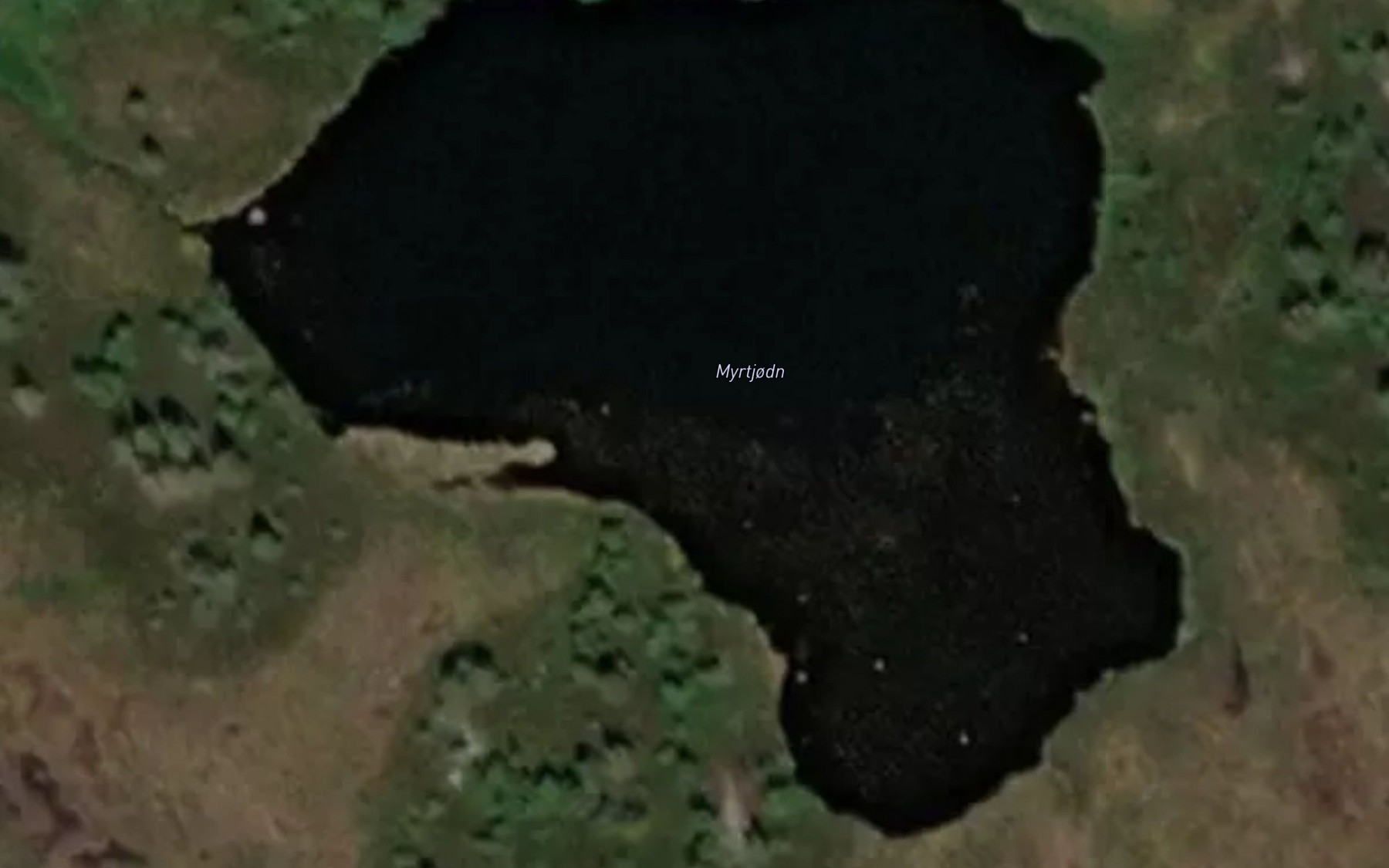 Satellite map of the Myrtjodn