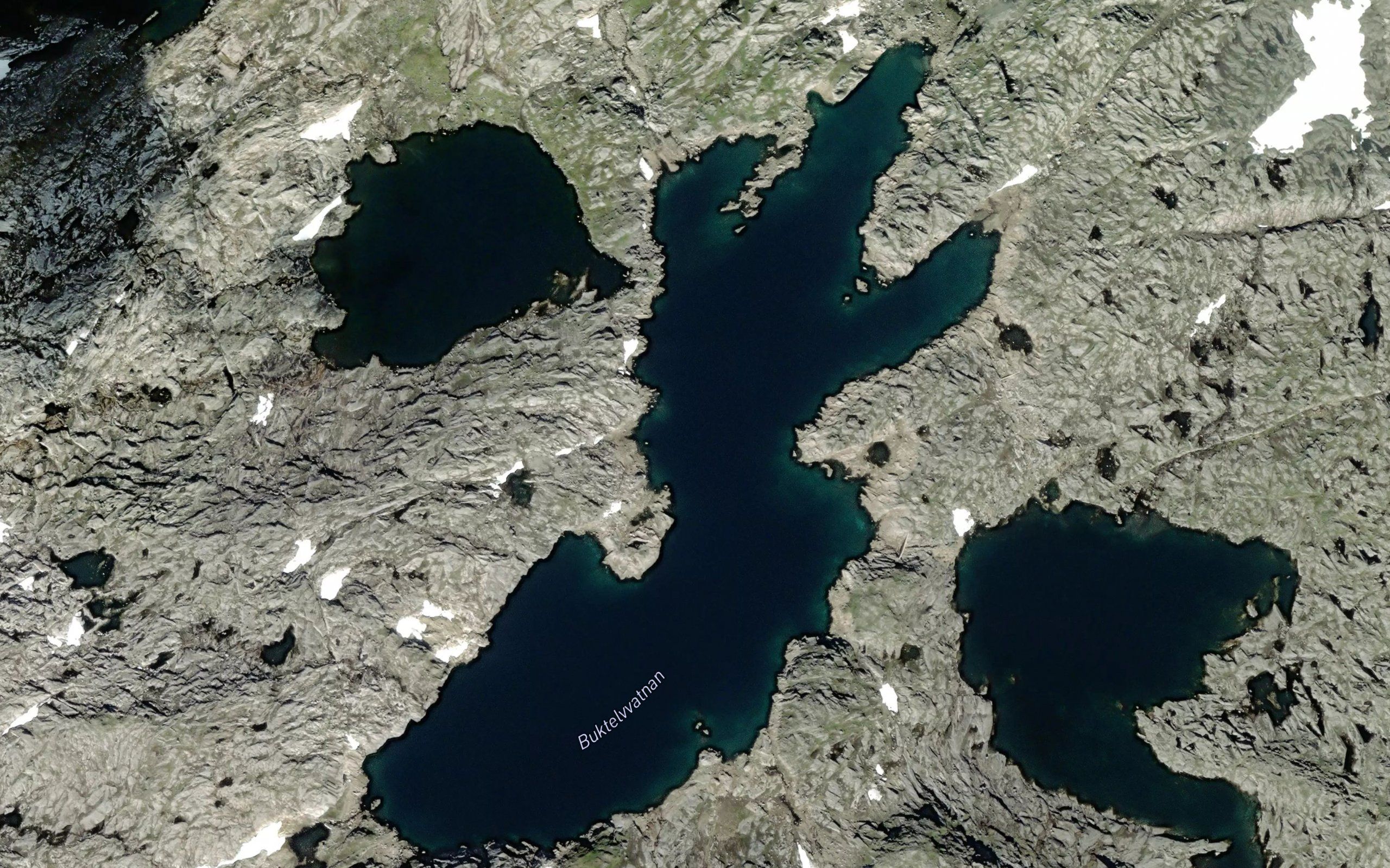 Buktelvvatnan