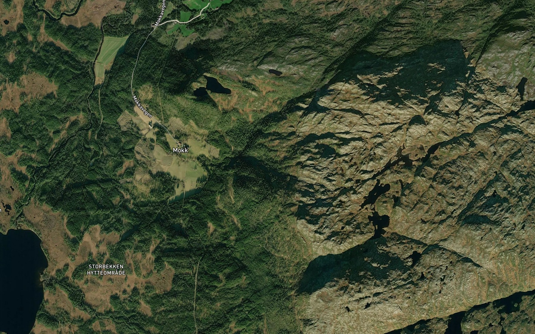 Satellite map of the Badstubekken