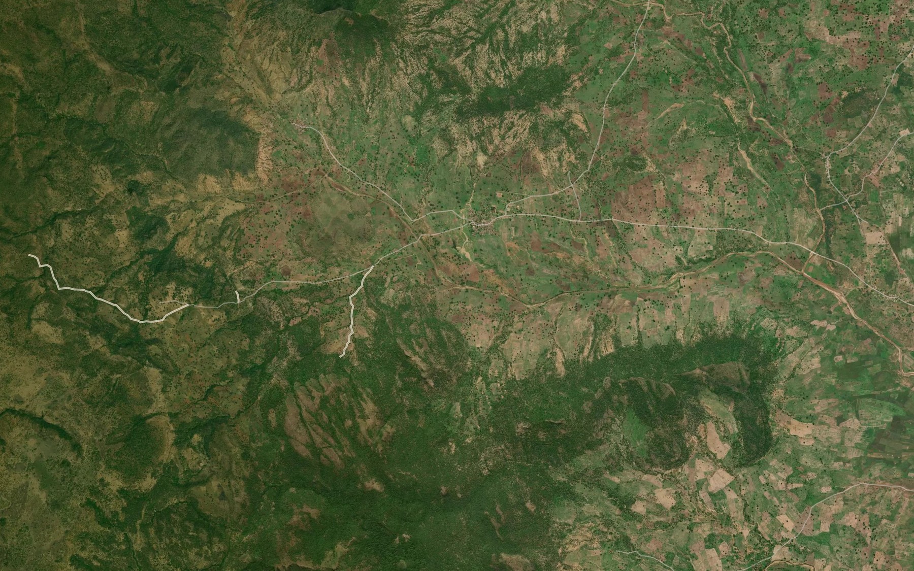 Satellite map of the RiverMayoDagedu