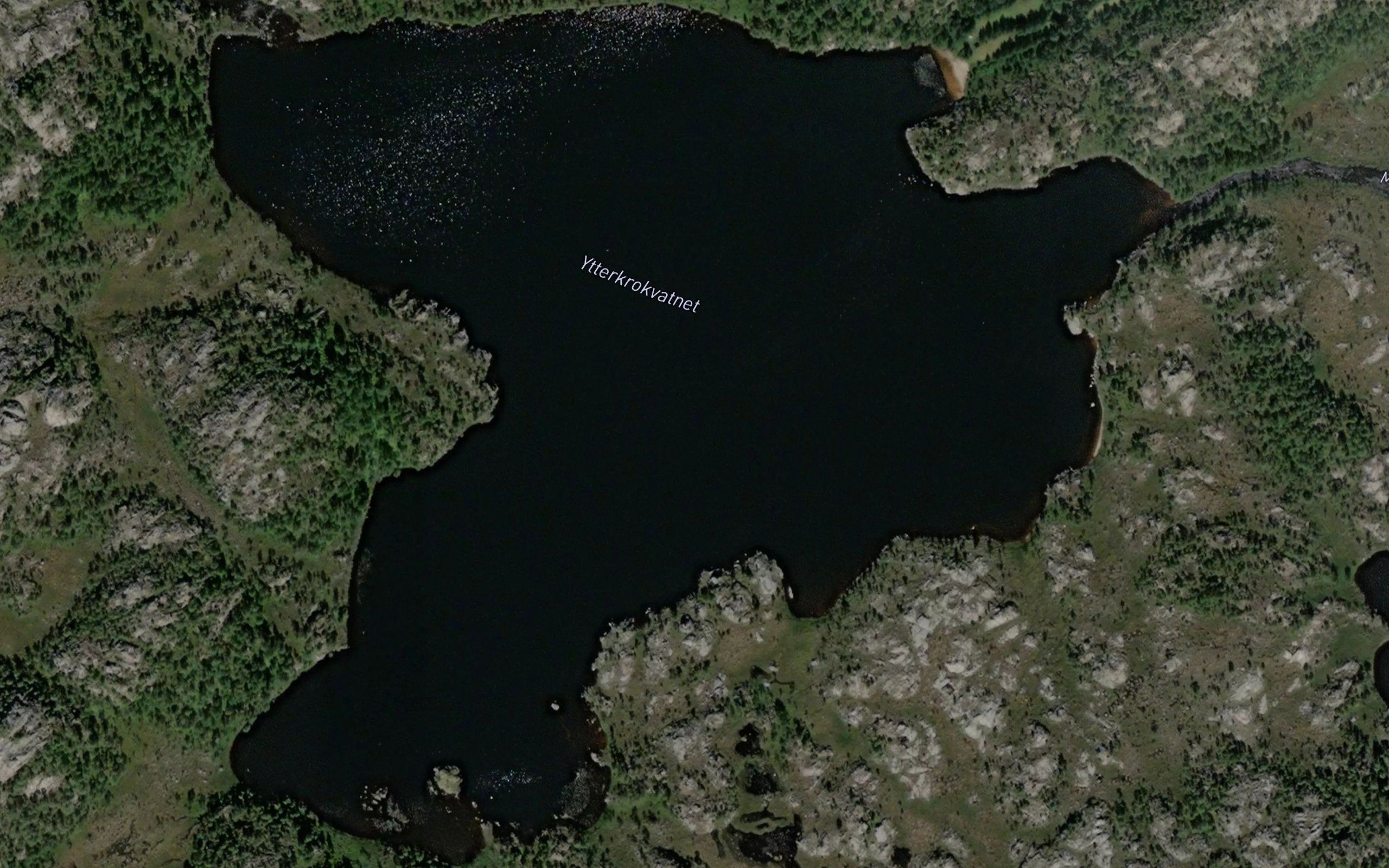 Ytter Krokvatnet