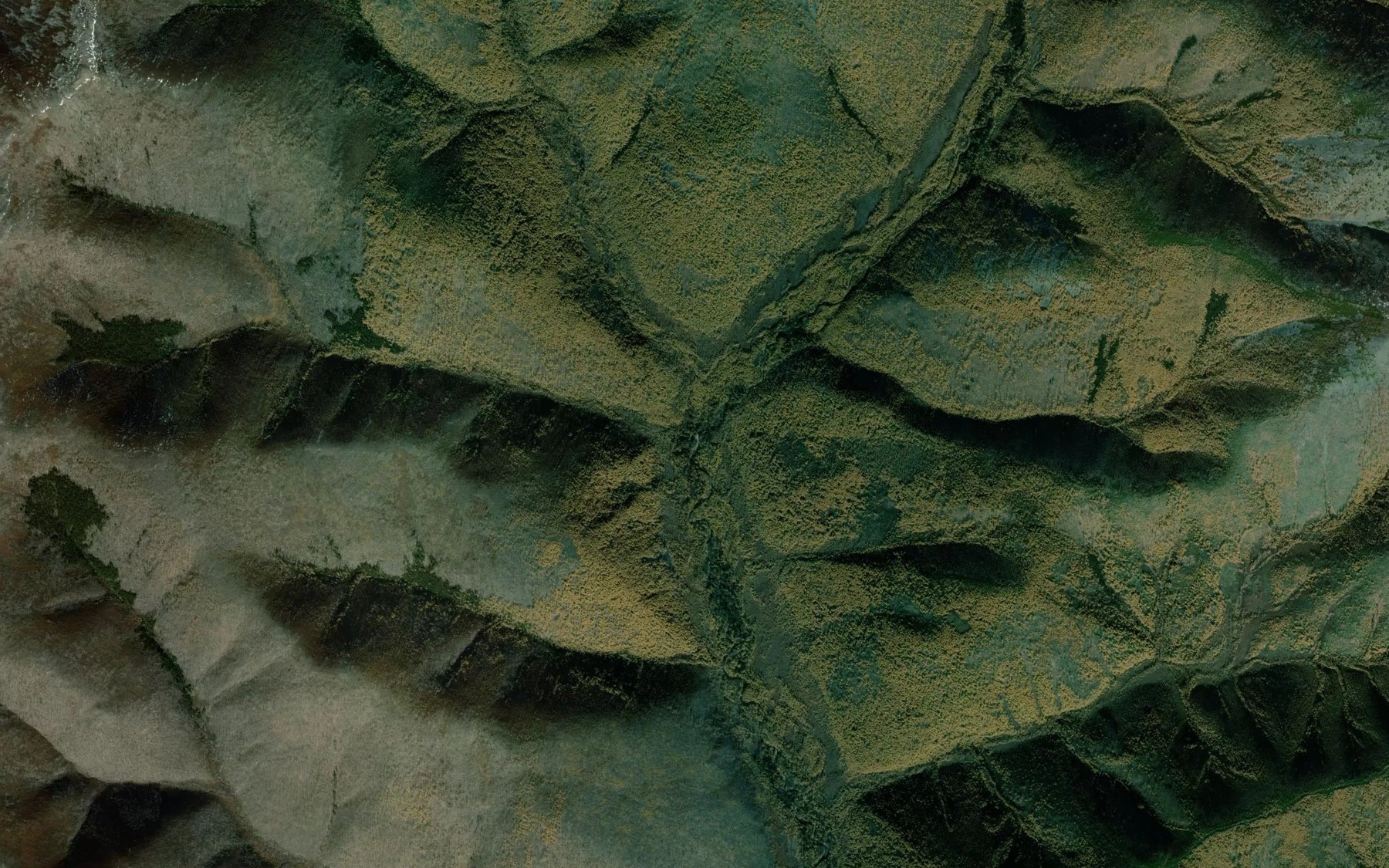 Satellite map of the Pravyy Utanak