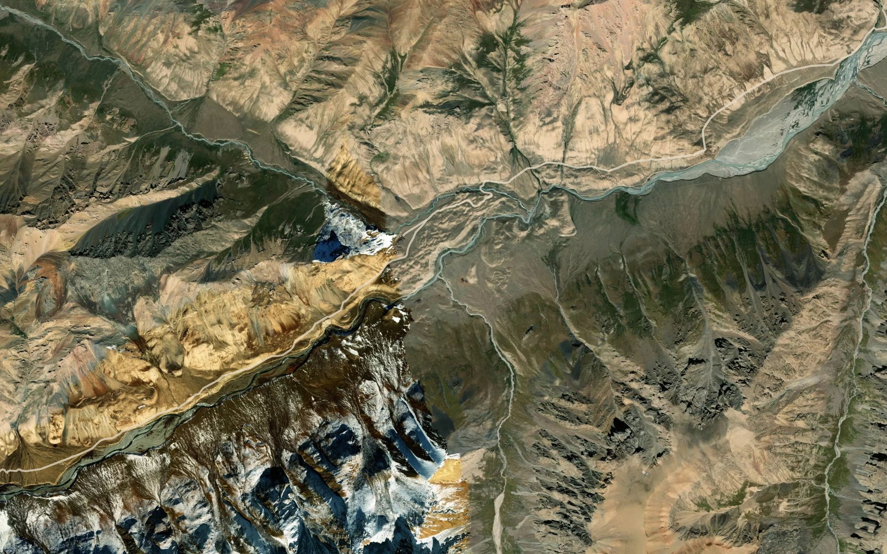 Satellite map of the Oroisu