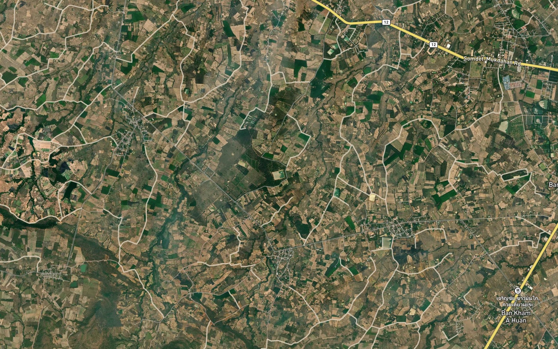 Satellite map of the Sa Nam Sun Wichai Phuet Rai